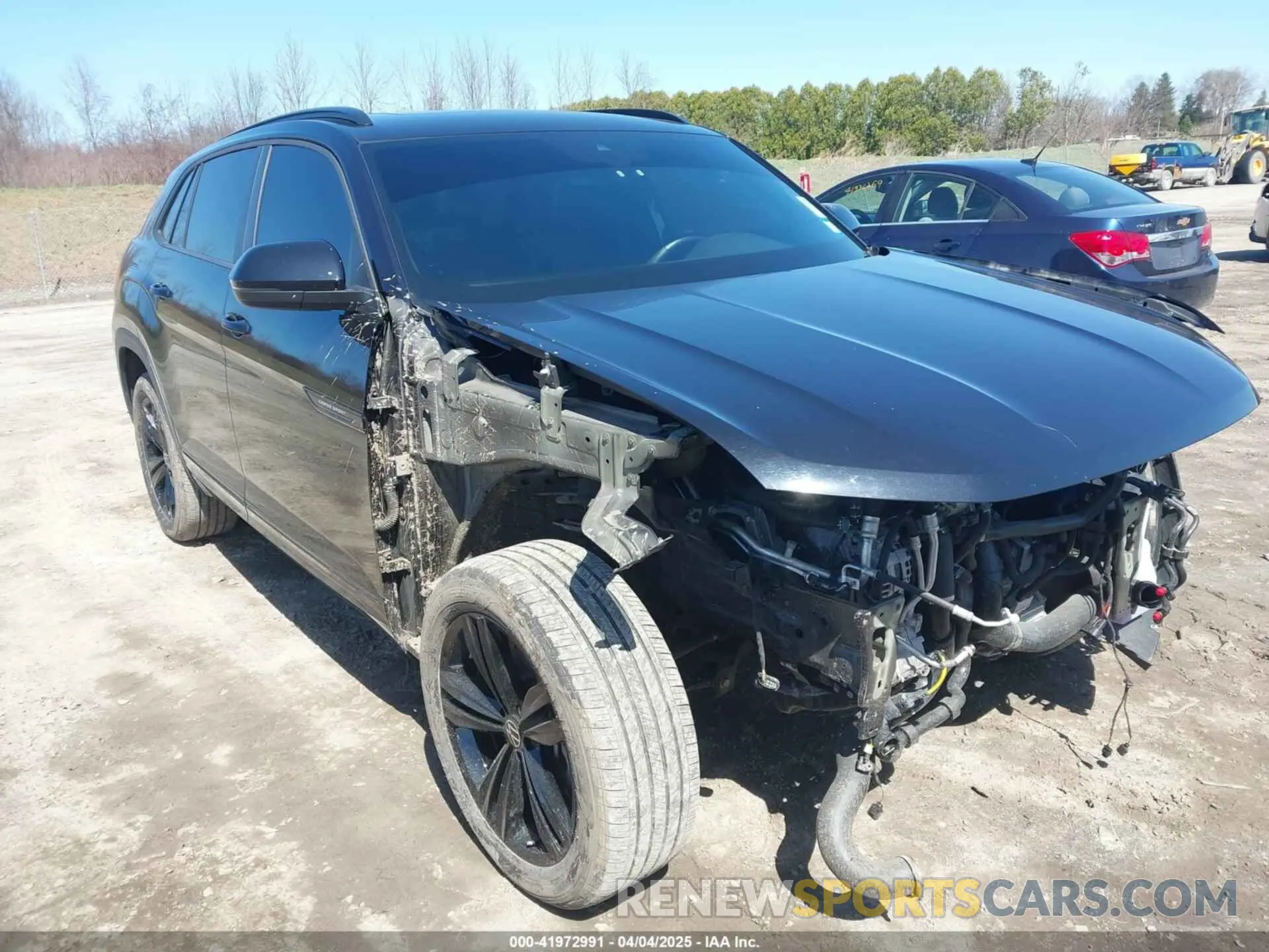 1 Photograph of a damaged car 1V2SC2CA9PC204822 VOLKSWAGEN ATLAS CROSS SPORT 2023