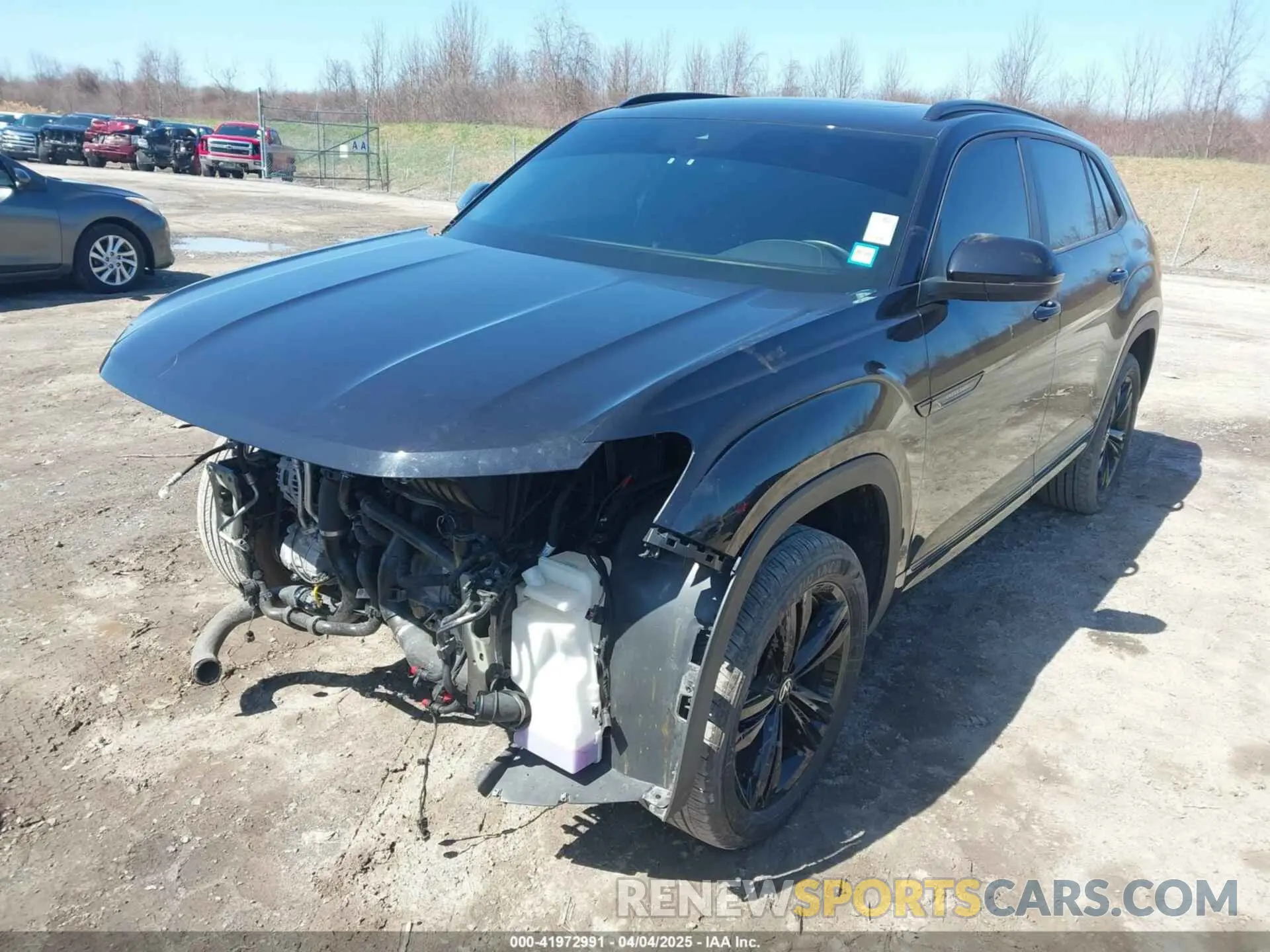 2 Photograph of a damaged car 1V2SC2CA9PC204822 VOLKSWAGEN ATLAS CROSS SPORT 2023