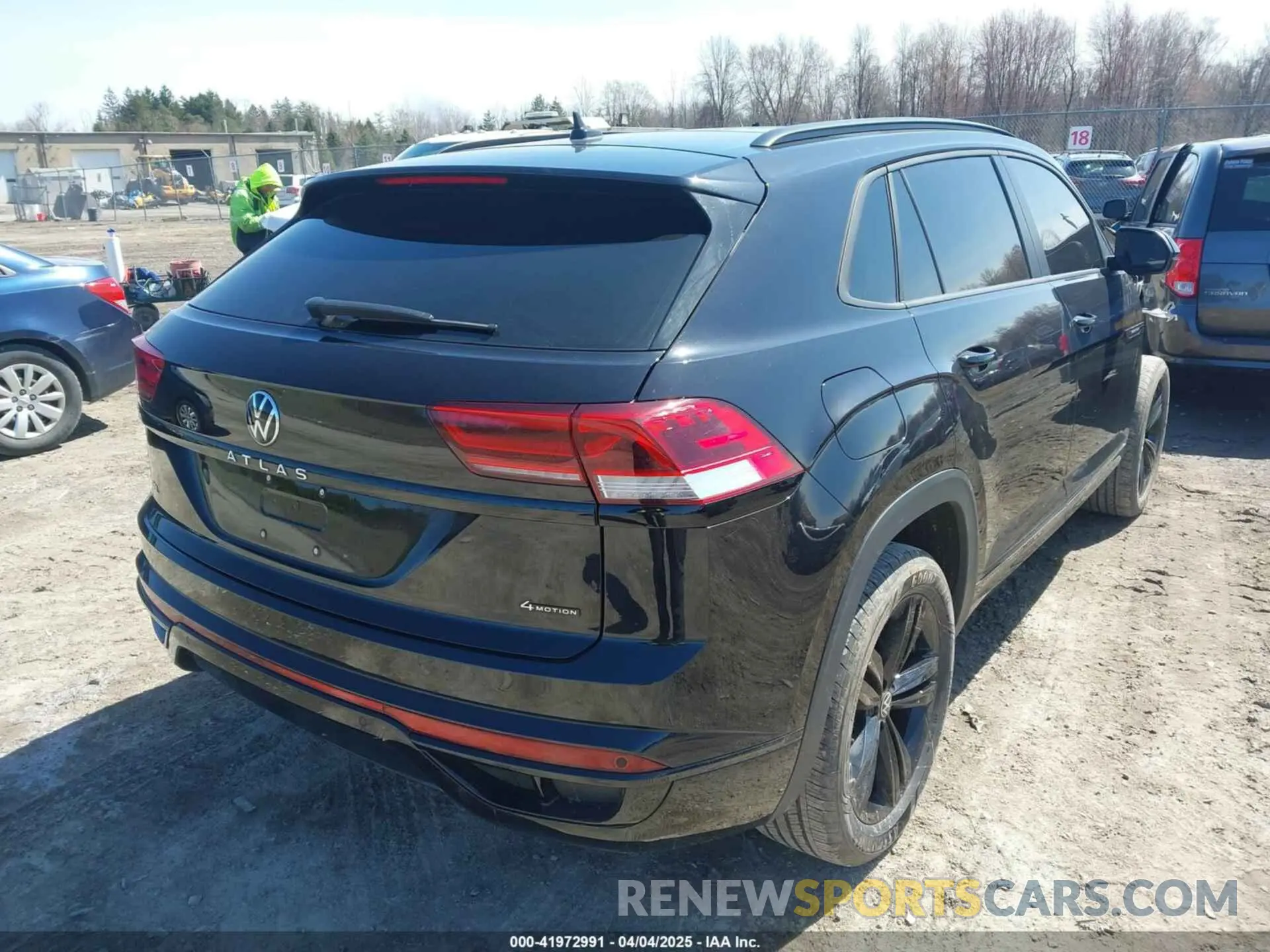 4 Photograph of a damaged car 1V2SC2CA9PC204822 VOLKSWAGEN ATLAS CROSS SPORT 2023