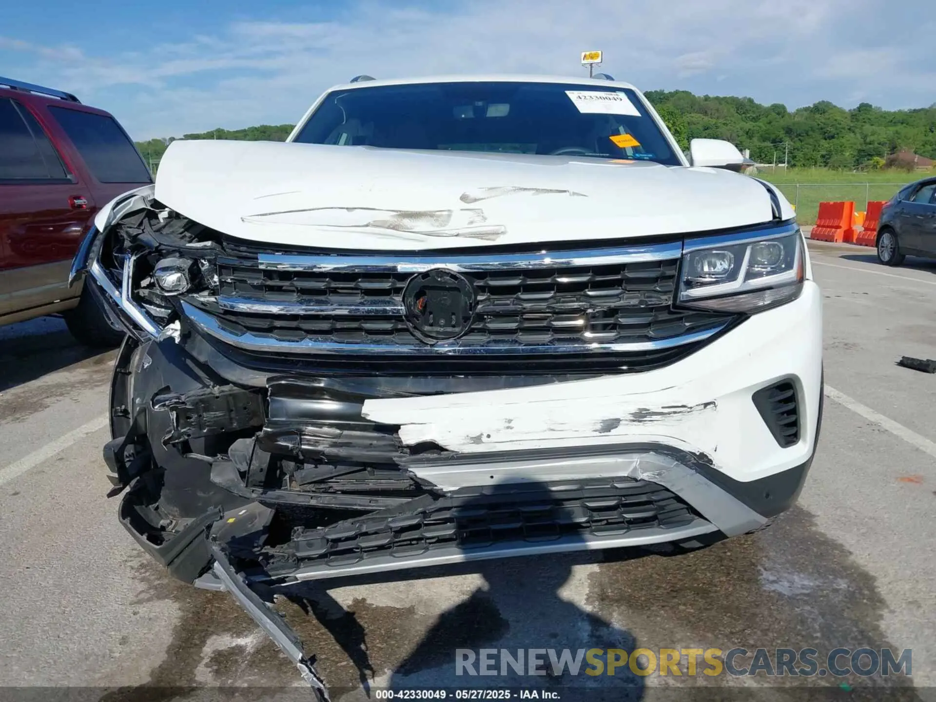 13 Photograph of a damaged car 1V2WC2CA3PC228213 VOLKSWAGEN ATLAS CROSS SPORT 2023