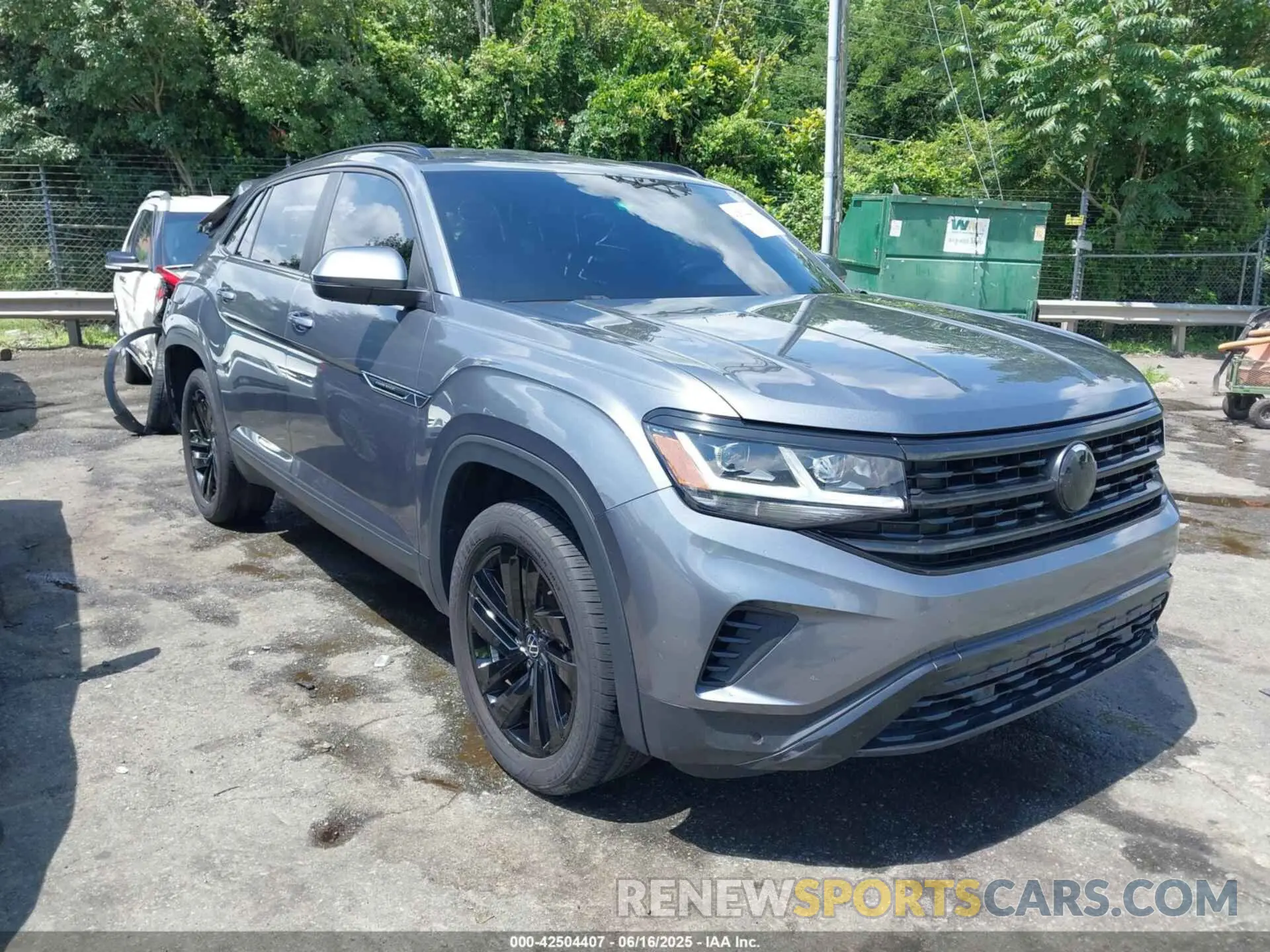 1 Photograph of a damaged car 1V2WE2CA0PC221794 VOLKSWAGEN ATLAS CROSS SPORT 2023