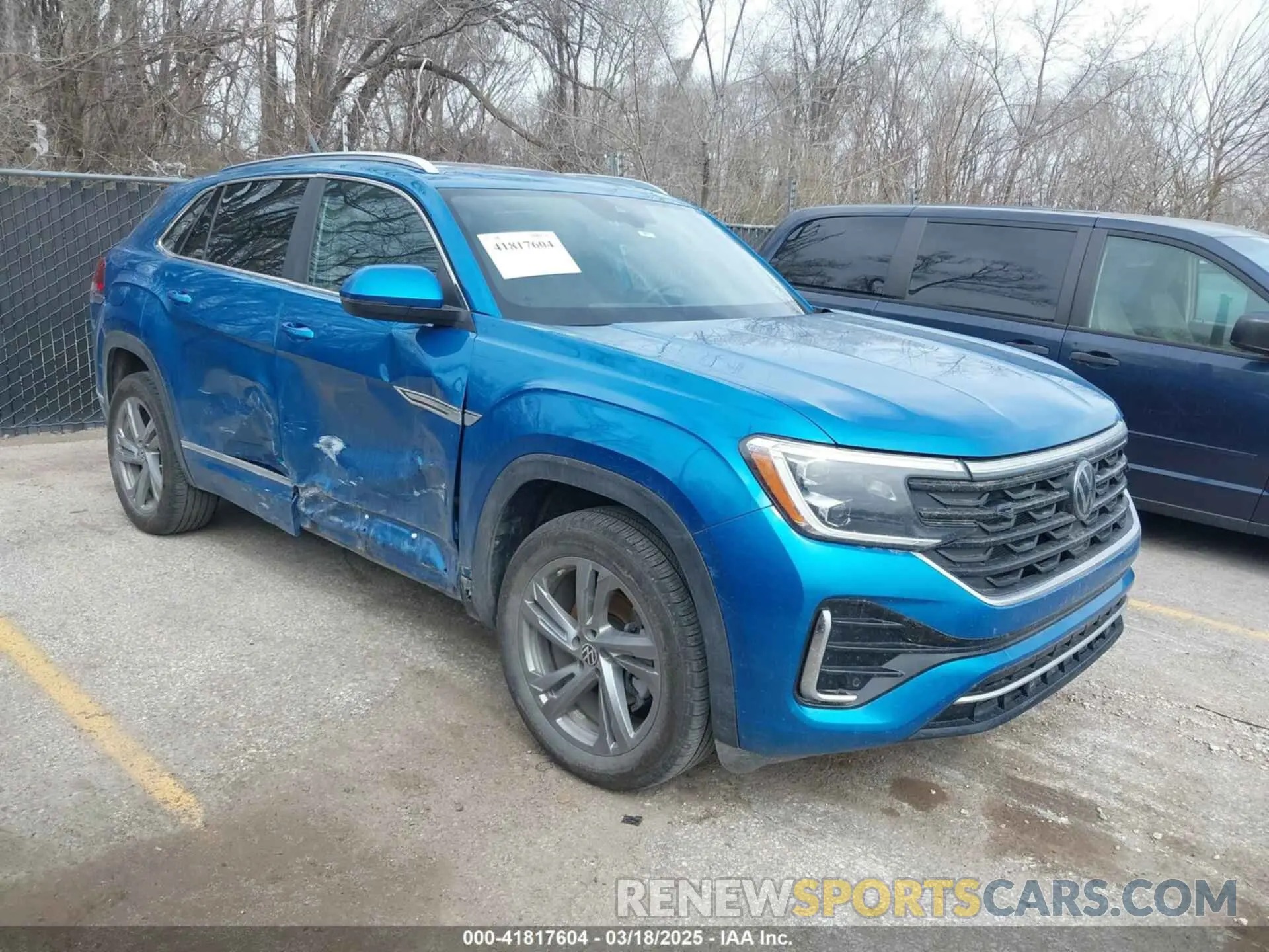 1 Photograph of a damaged car 1V2AE2CA0RC216320 VOLKSWAGEN ATLAS CROSS SPORT 2024