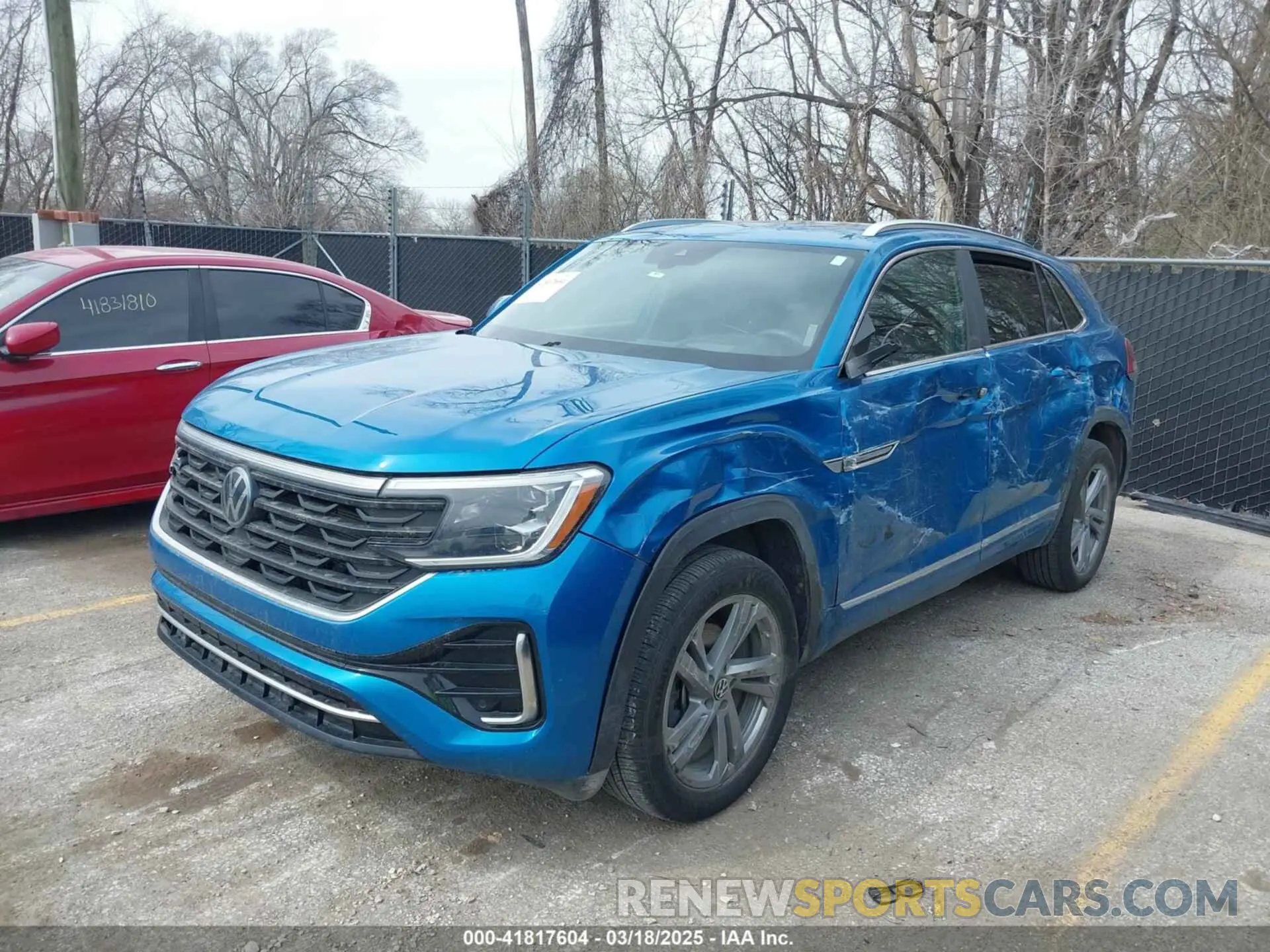 2 Photograph of a damaged car 1V2AE2CA0RC216320 VOLKSWAGEN ATLAS CROSS SPORT 2024