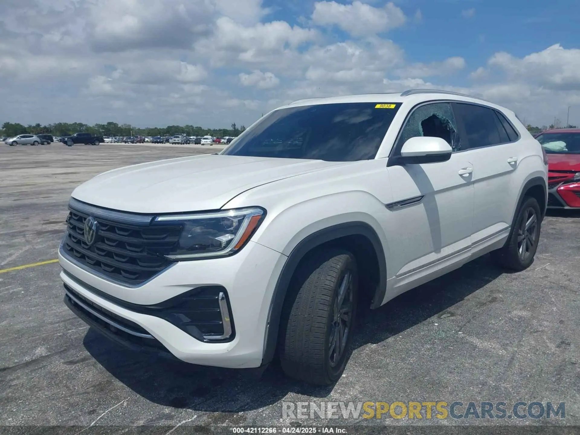 6 Photograph of a damaged car 1V2AE2CA8RC214475 VOLKSWAGEN ATLAS CROSS SPORT 2024