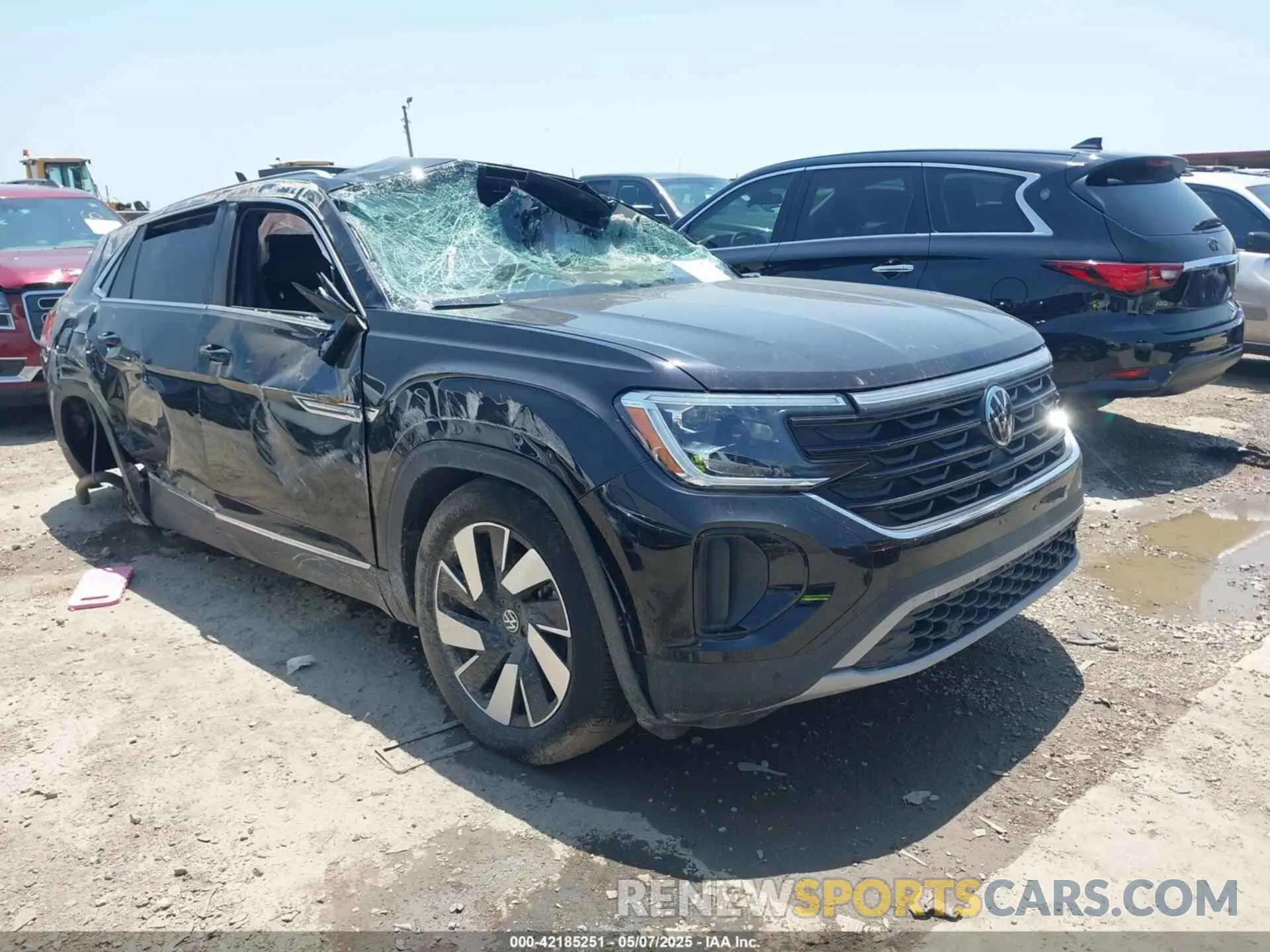 1 Photograph of a damaged car 1V2BE2CA3RC233021 VOLKSWAGEN ATLAS CROSS SPORT 2024