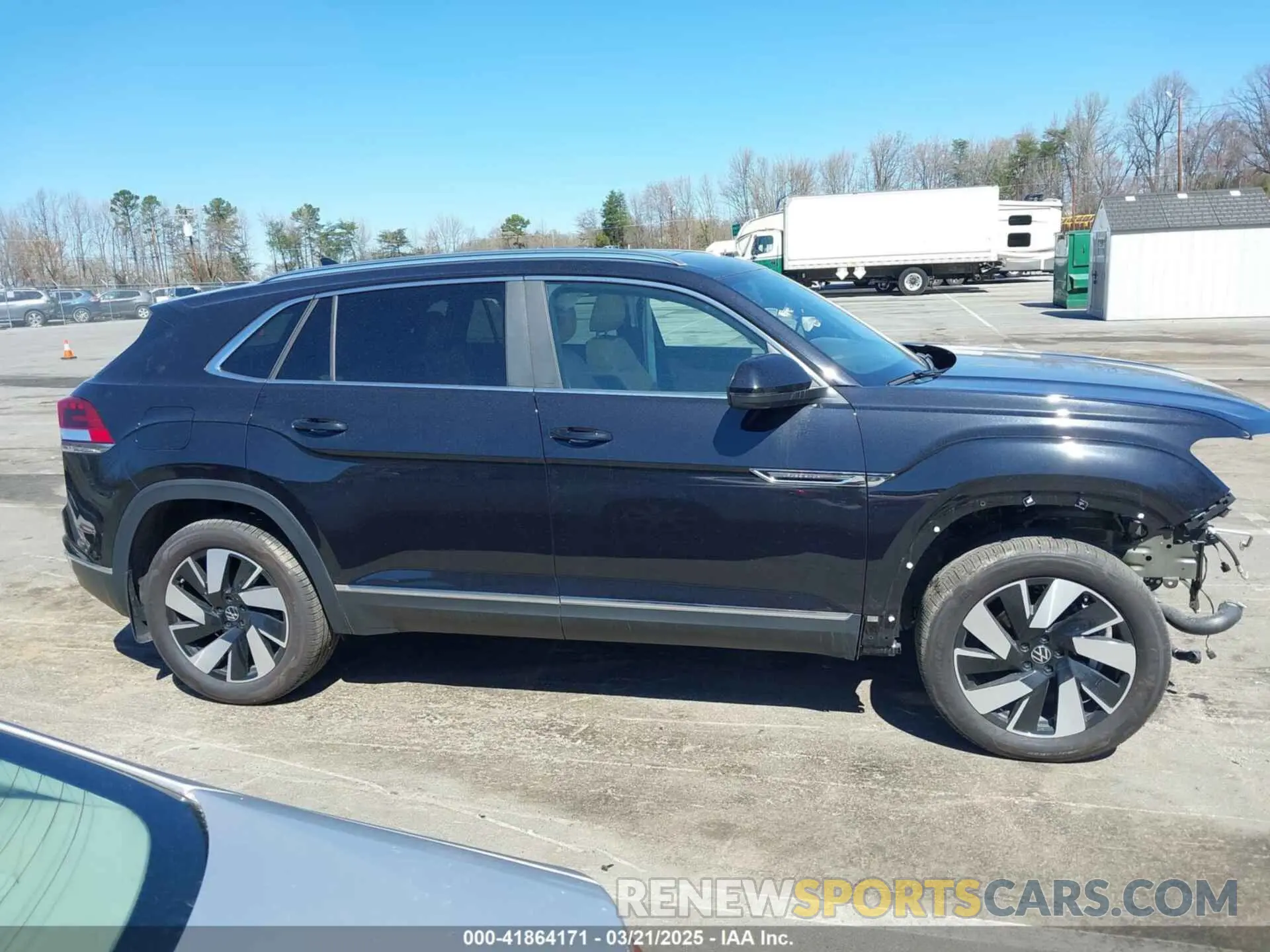 13 Photograph of a damaged car 1V2BE2CA6RC243851 VOLKSWAGEN ATLAS CROSS SPORT 2024