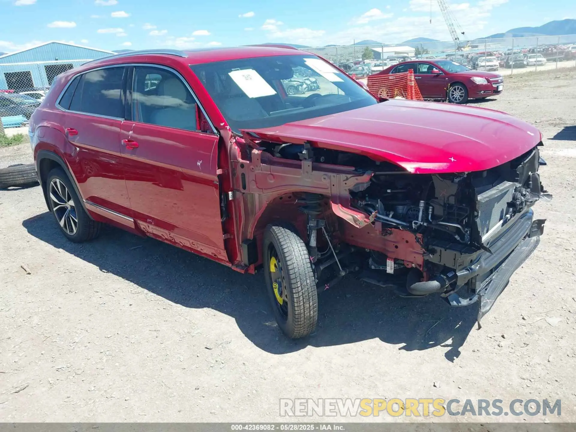 1 Photograph of a damaged car 1V2FE2CA6RC259193 VOLKSWAGEN ATLAS CROSS SPORT 2024