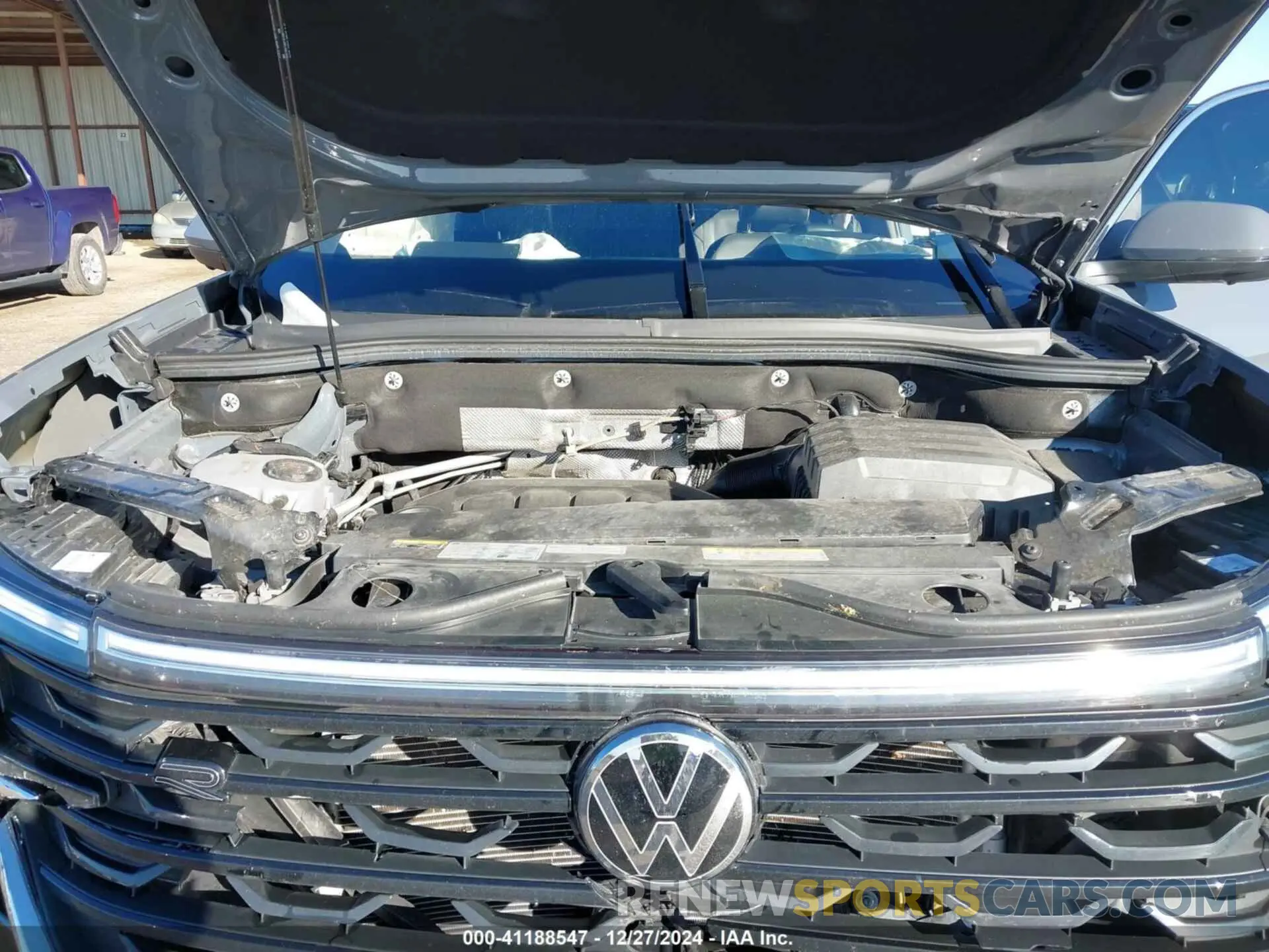 10 Photograph of a damaged car 1V2FE2CA9RC223529 VOLKSWAGEN ATLAS CROSS SPORT 2024