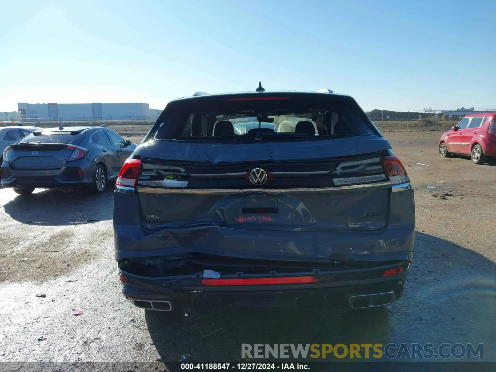 16 Photograph of a damaged car 1V2FE2CA9RC223529 VOLKSWAGEN ATLAS CROSS SPORT 2024