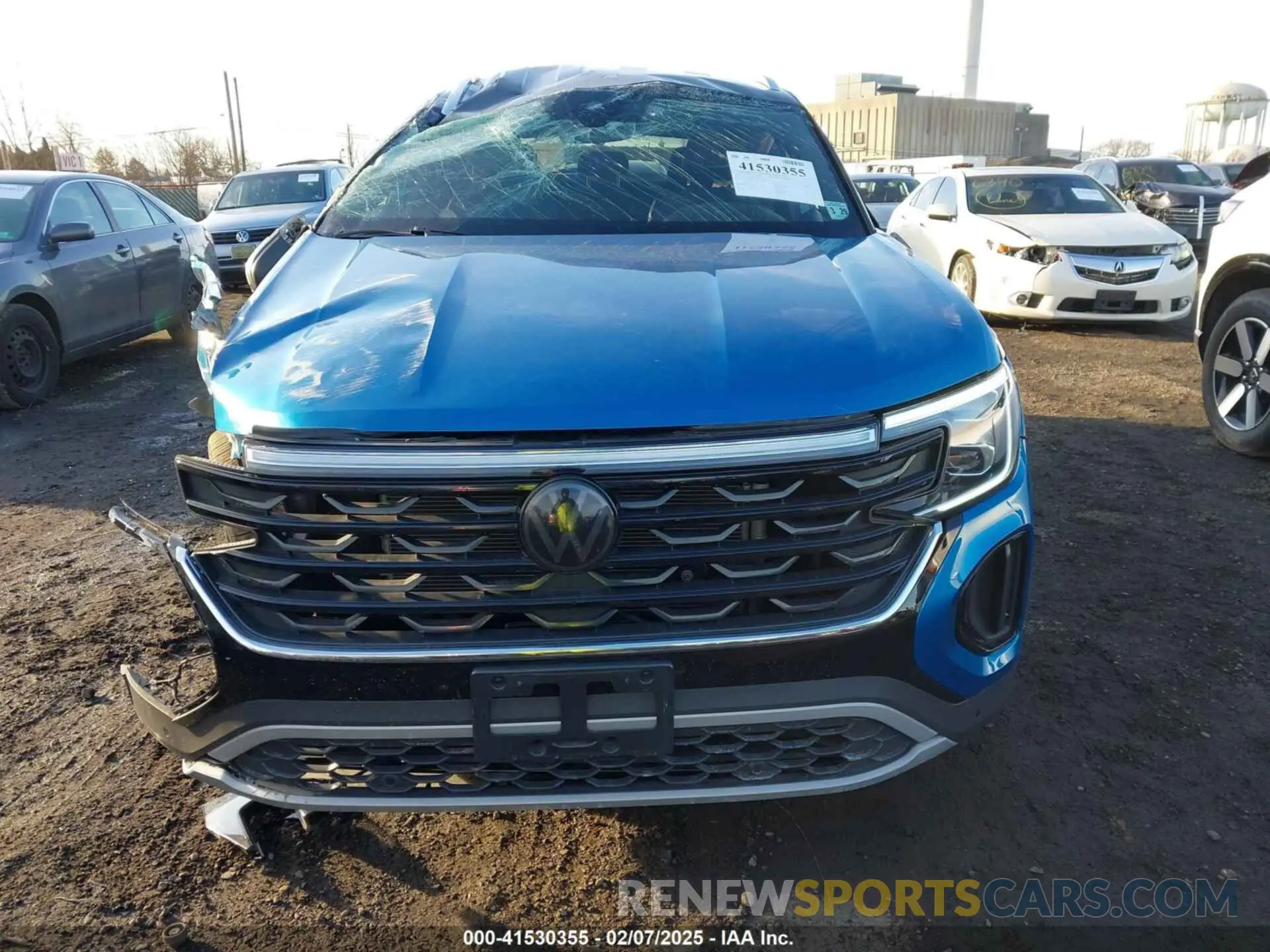 12 Photograph of a damaged car 1V2HE2CA1RC219841 VOLKSWAGEN ATLAS CROSS SPORT 2024