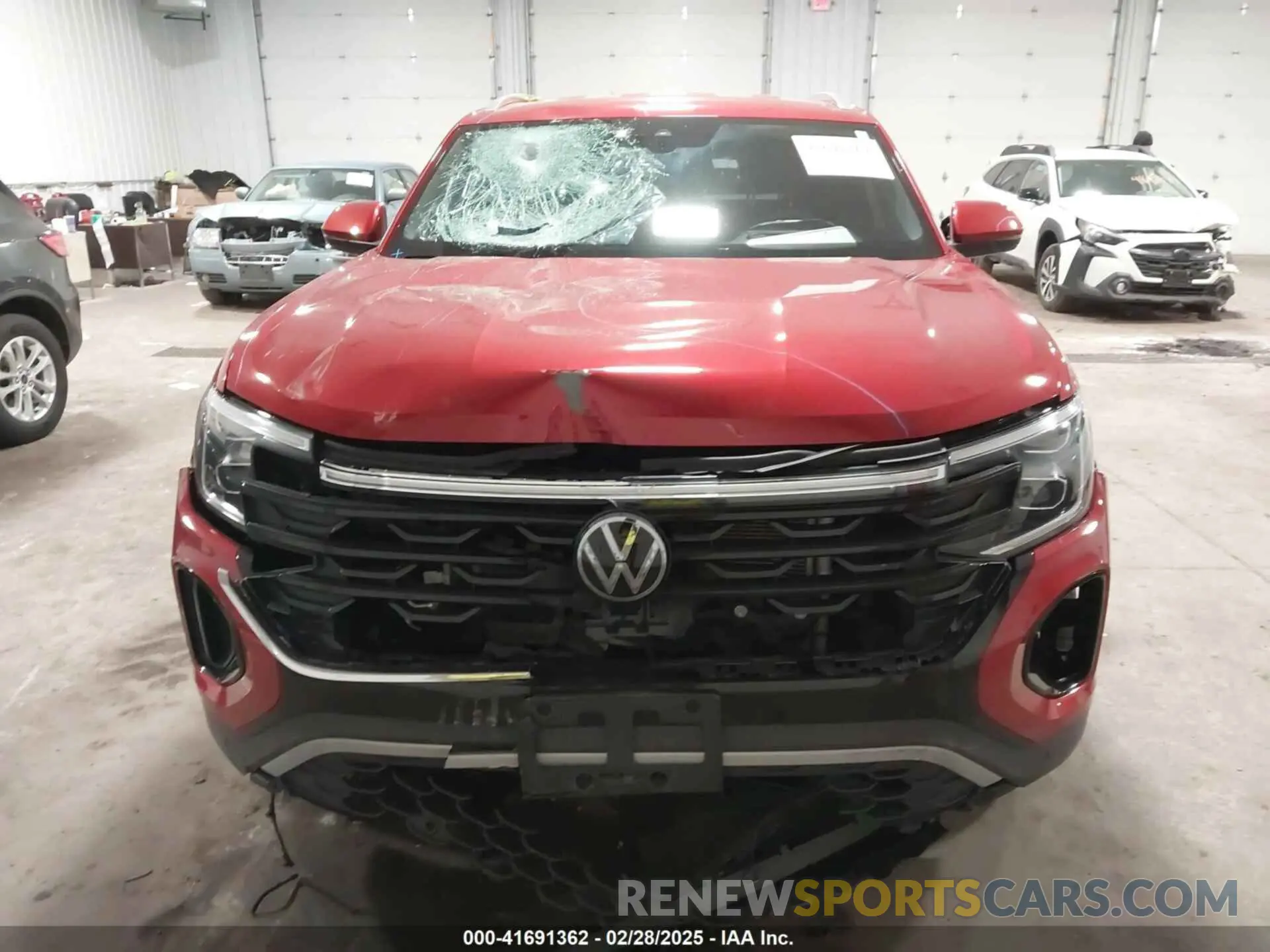 6 Photograph of a damaged car 1V2HE2CA6RC221830 VOLKSWAGEN ATLAS CROSS SPORT 2024