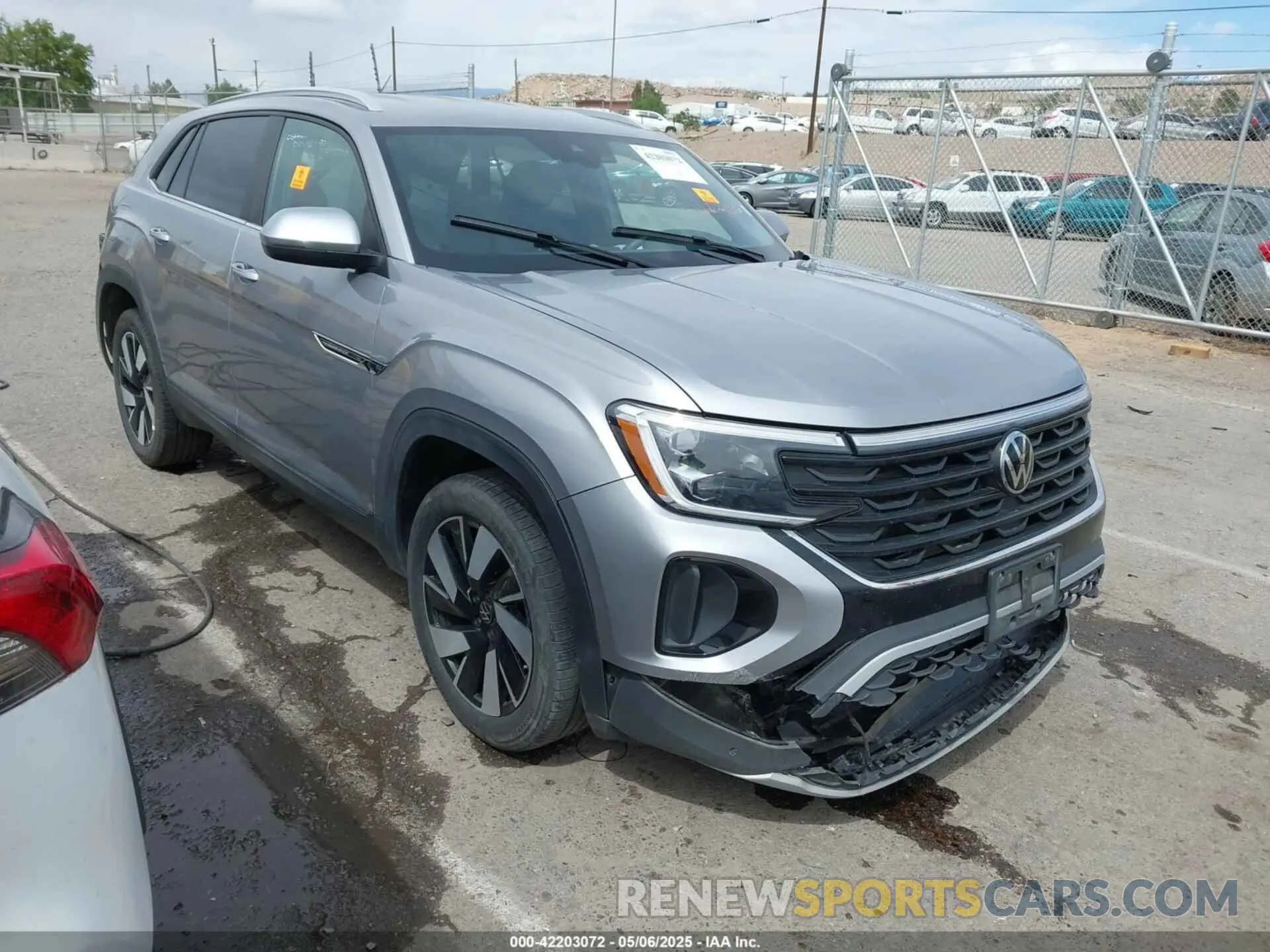 1 Photograph of a damaged car 1V2HE2CA9RC235656 VOLKSWAGEN ATLAS CROSS SPORT 2024