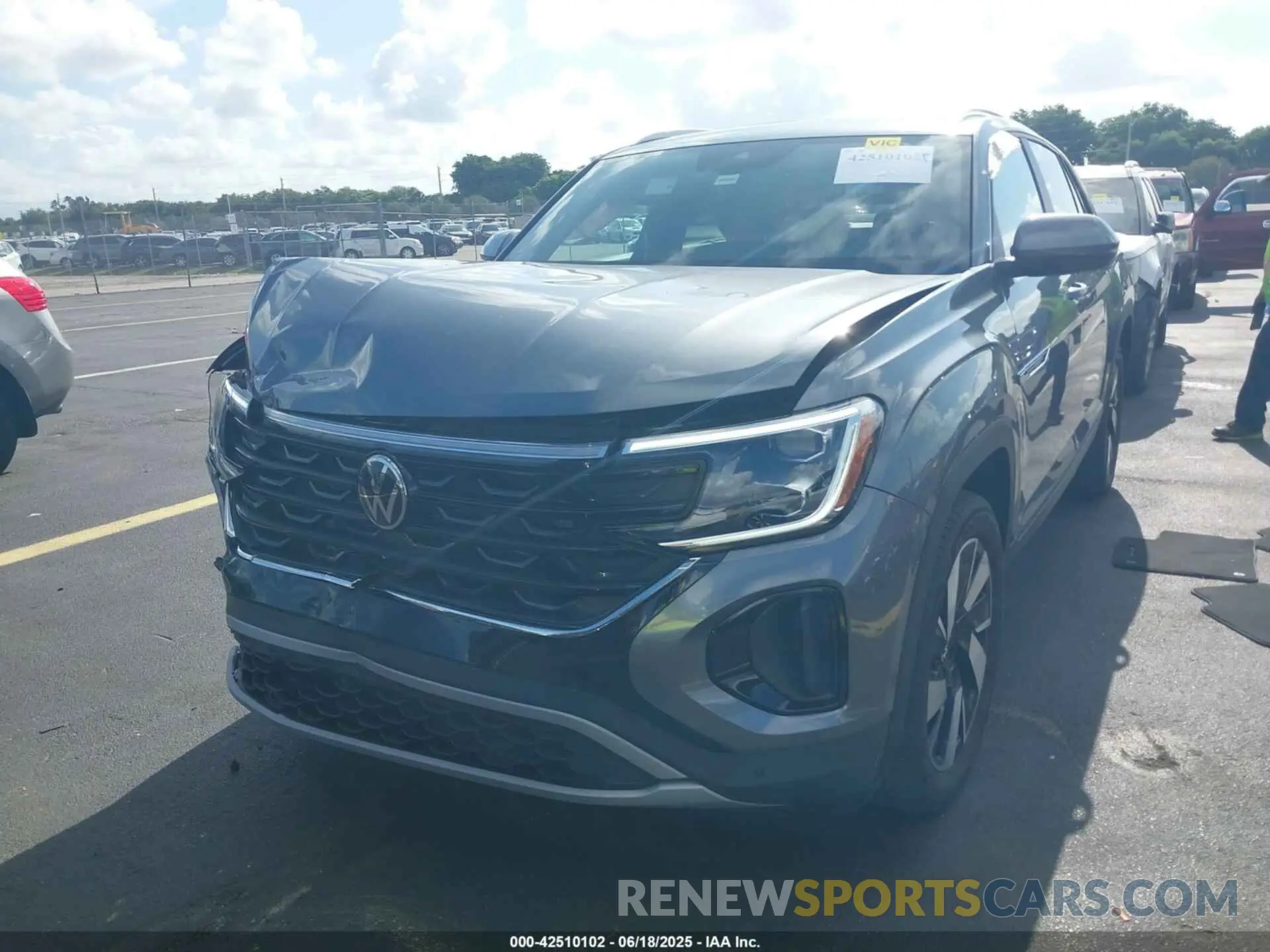 12 Photograph of a damaged car 1V2JE2CA8RC255365 VOLKSWAGEN ATLAS CROSS SPORT 2024