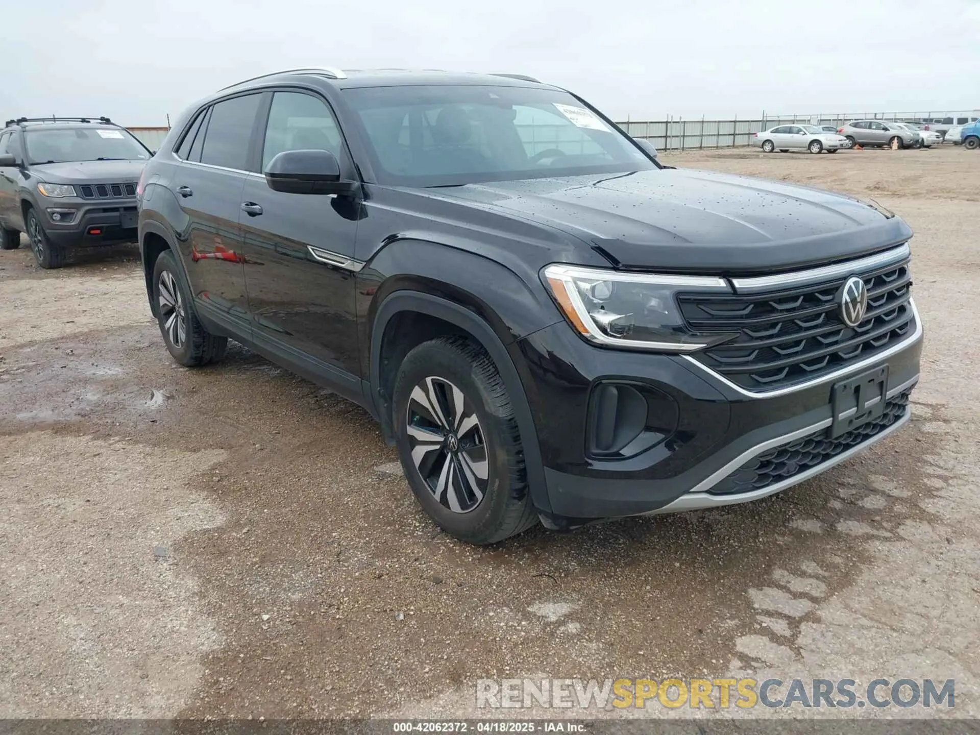 1 Photograph of a damaged car 1V2LE2CA4RC229547 VOLKSWAGEN ATLAS CROSS SPORT 2024