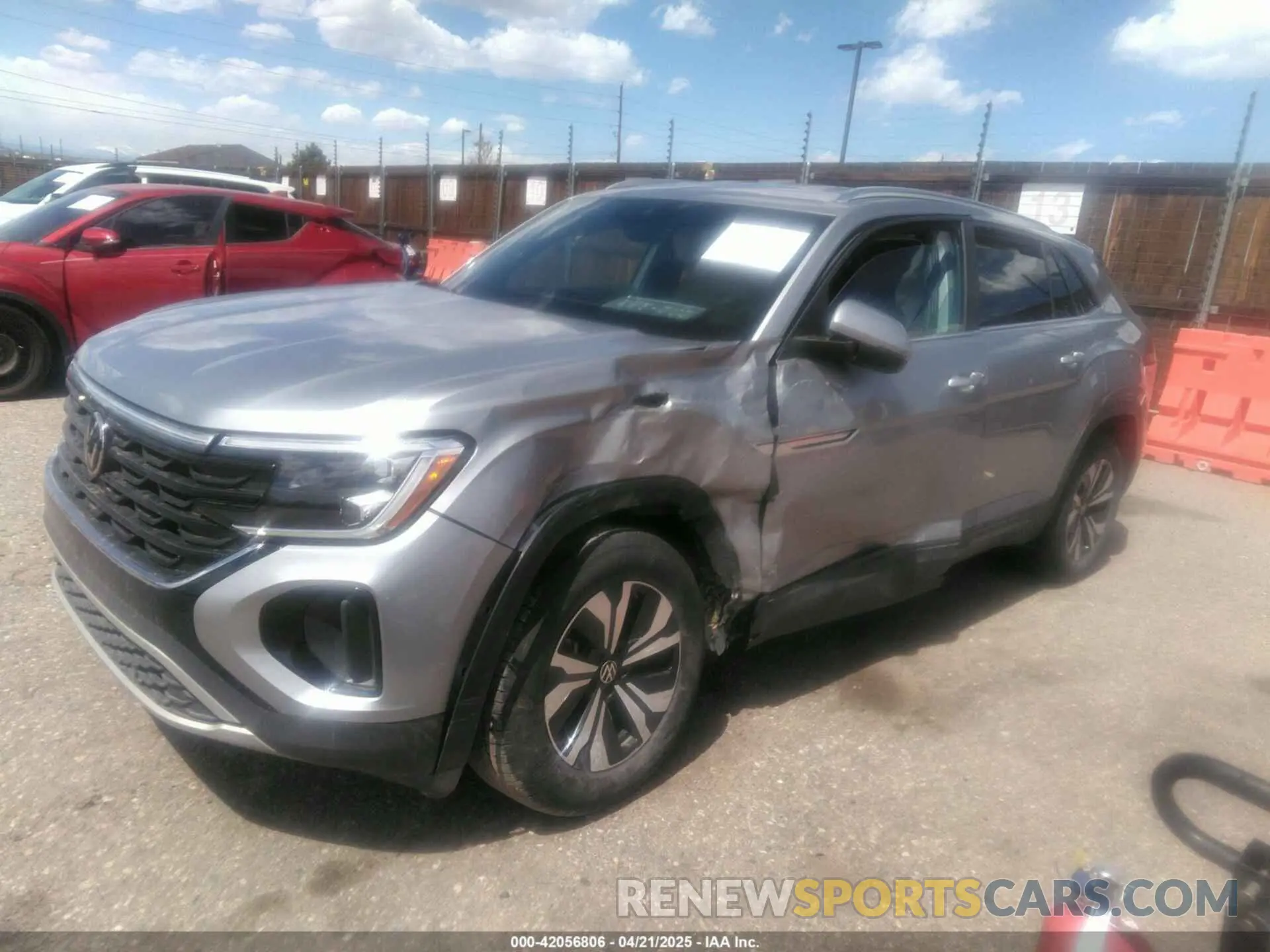 14 Photograph of a damaged car 1V2LE2CAXRC206712 VOLKSWAGEN ATLAS CROSS SPORT 2024