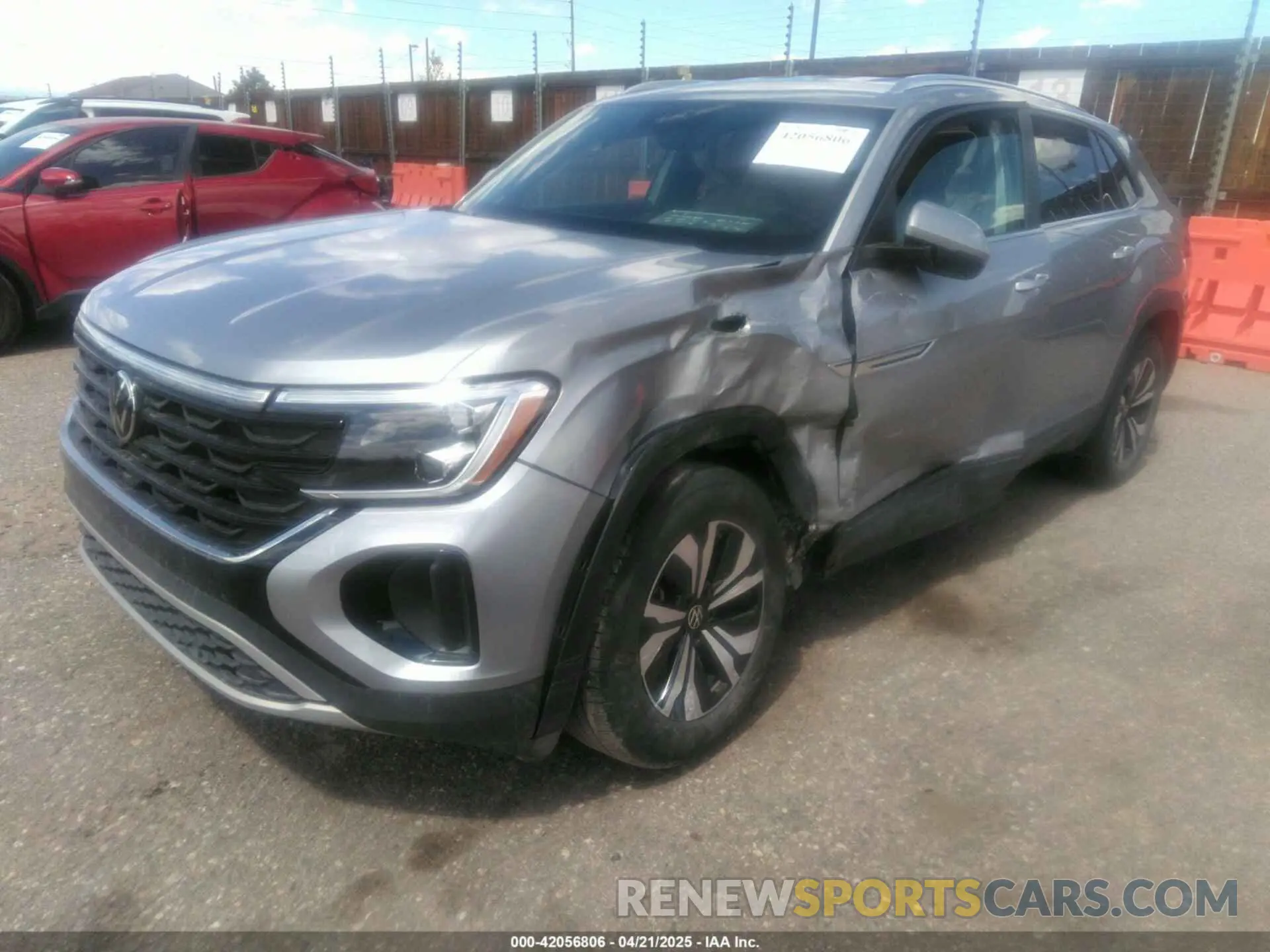 2 Photograph of a damaged car 1V2LE2CAXRC206712 VOLKSWAGEN ATLAS CROSS SPORT 2024