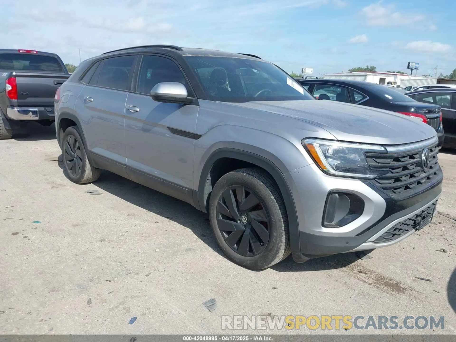 1 Photograph of a damaged car 1V2WE2CA0RC201550 VOLKSWAGEN ATLAS CROSS SPORT 2024
