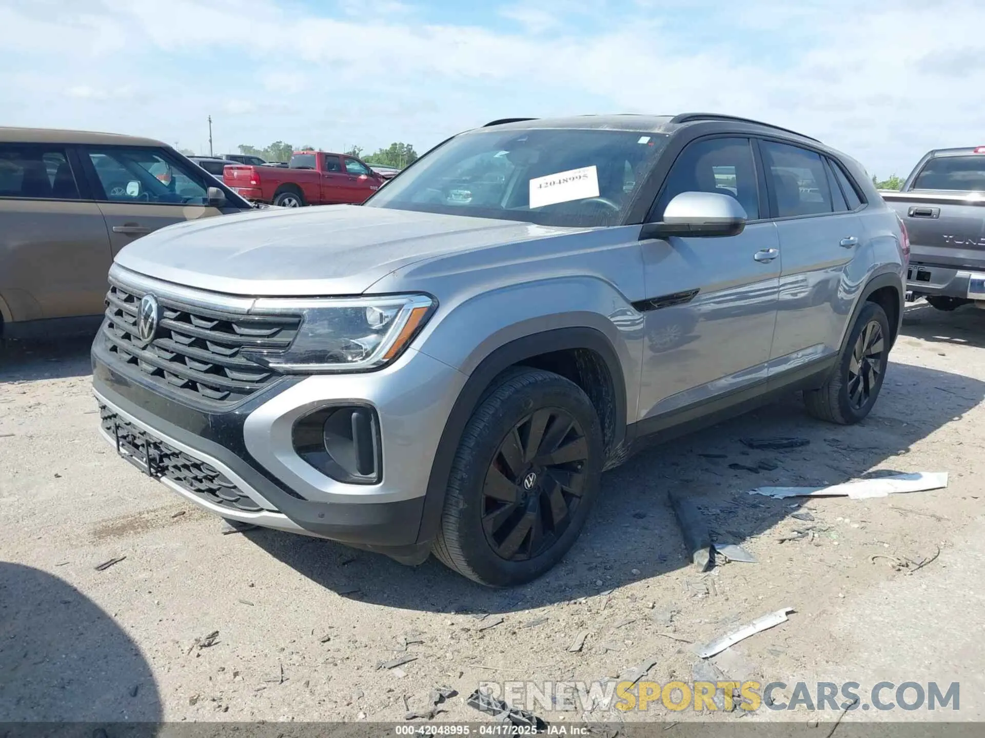 2 Photograph of a damaged car 1V2WE2CA0RC201550 VOLKSWAGEN ATLAS CROSS SPORT 2024