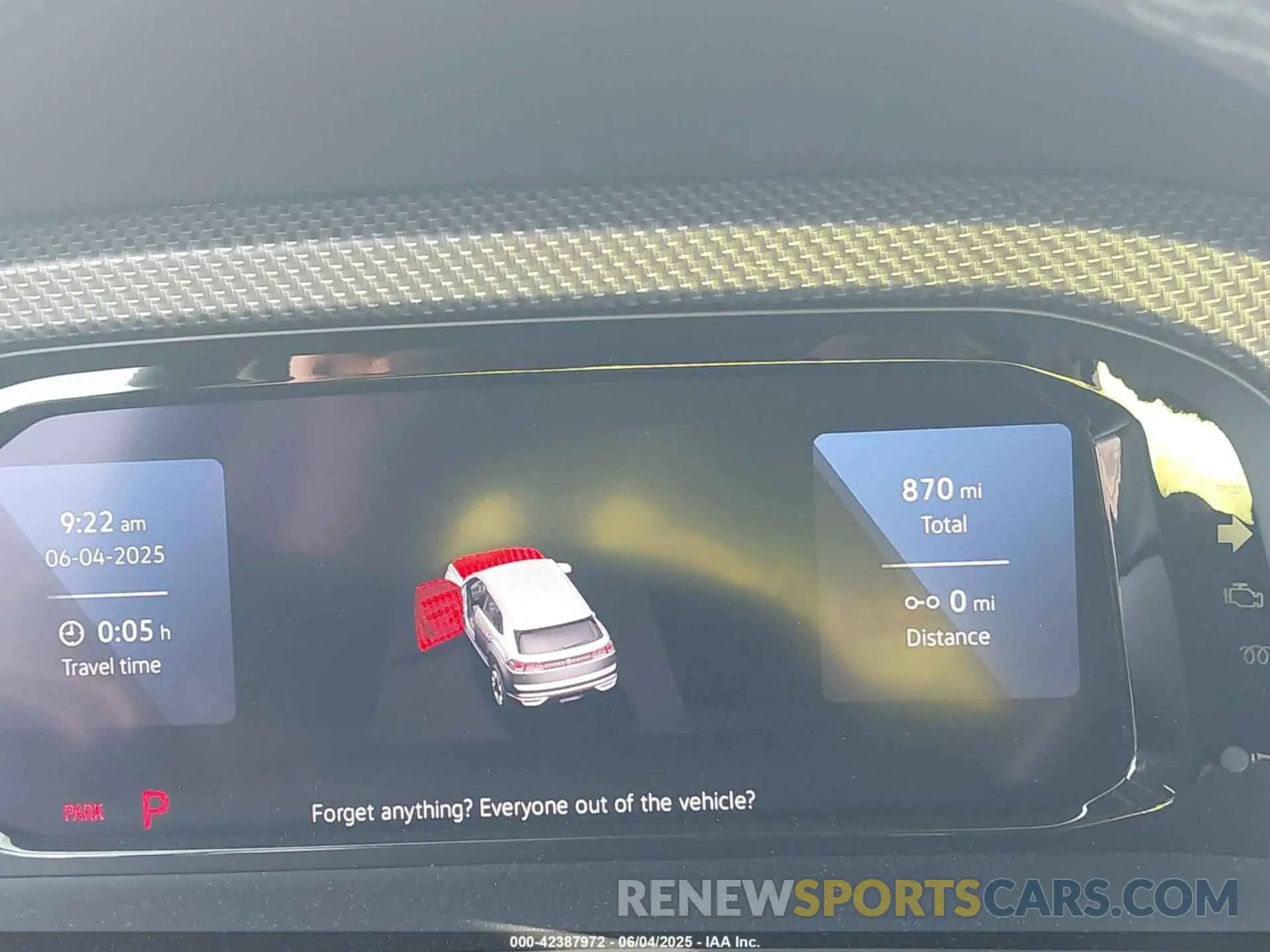 7 Photograph of a damaged car 1V2FE2CA3SC216551 VOLKSWAGEN ATLAS CROSS SPORT 2025