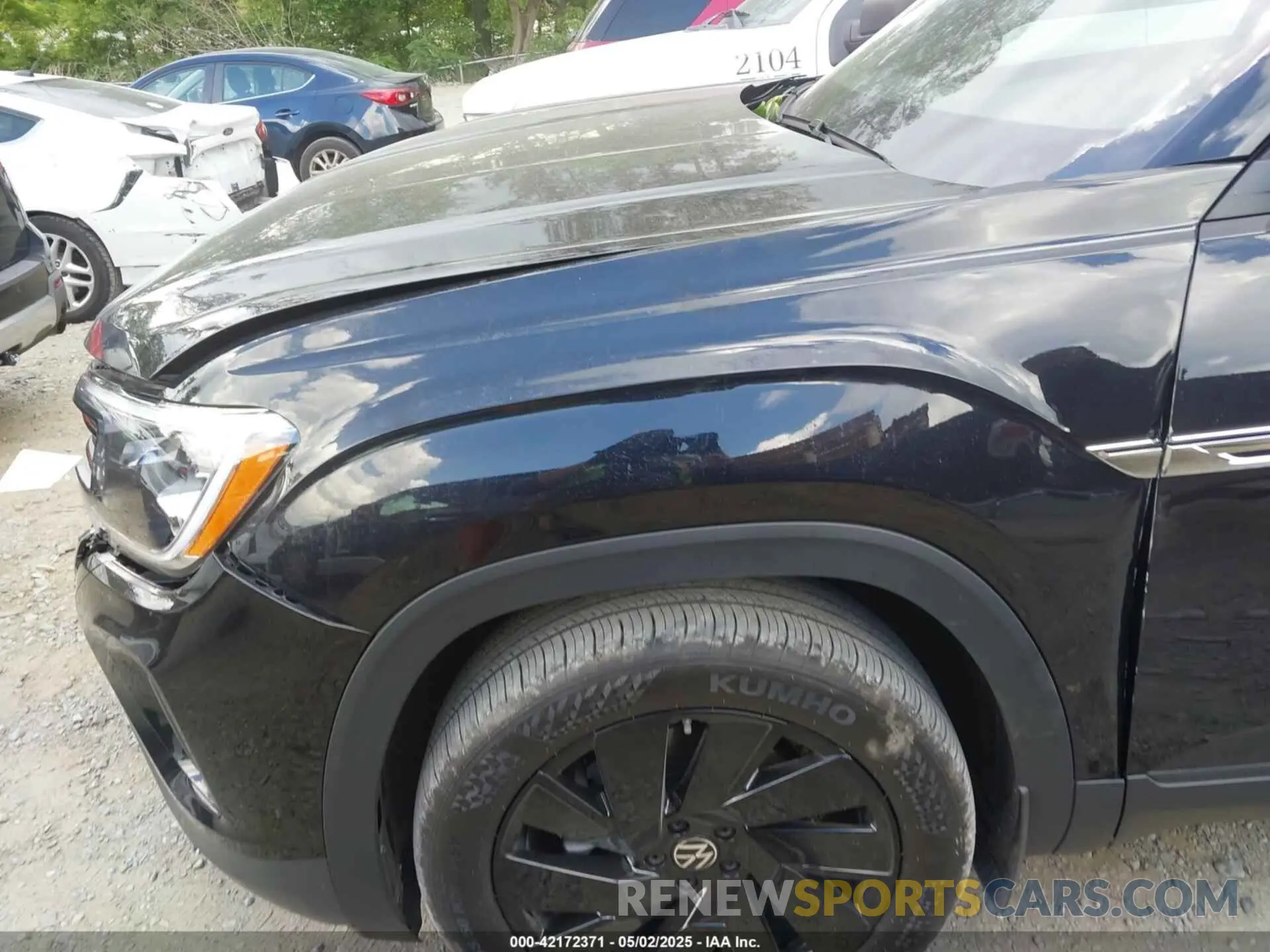 6 Photograph of a damaged car 1V2JE2CA4SC210090 VOLKSWAGEN ATLAS CROSS SPORT 2025