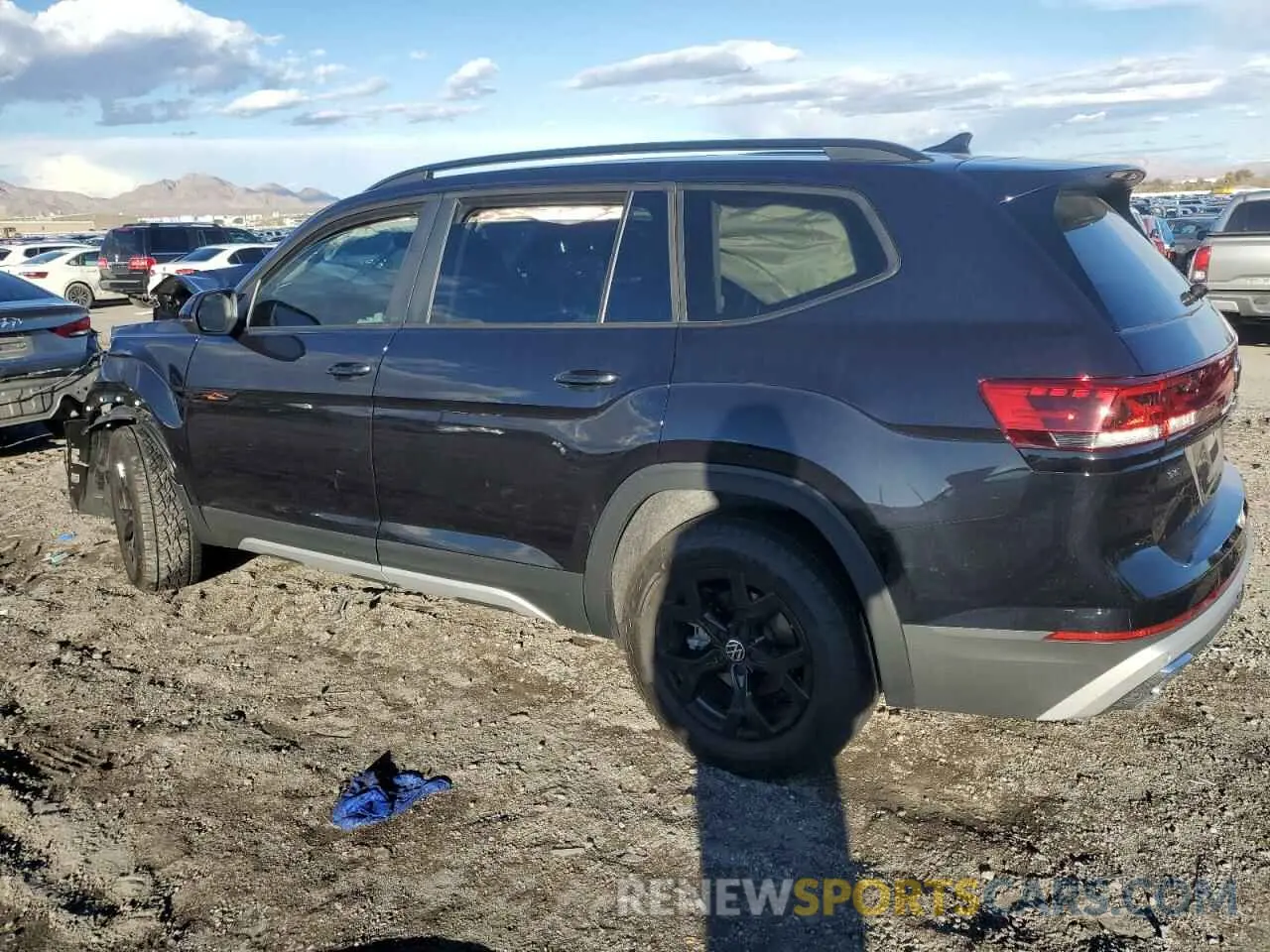 2 Photograph of a damaged car 1V2CR2CA3RC567252 VOLKSWAGEN ATLAS PEAK 2024