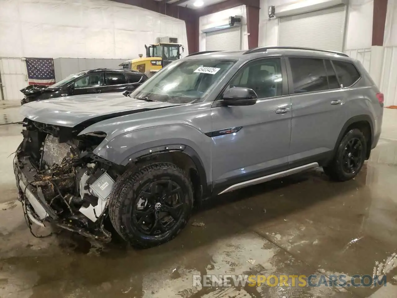1 Photograph of a damaged car 1V2CR2CA4RC581662 VOLKSWAGEN ATLAS PEAK 2024