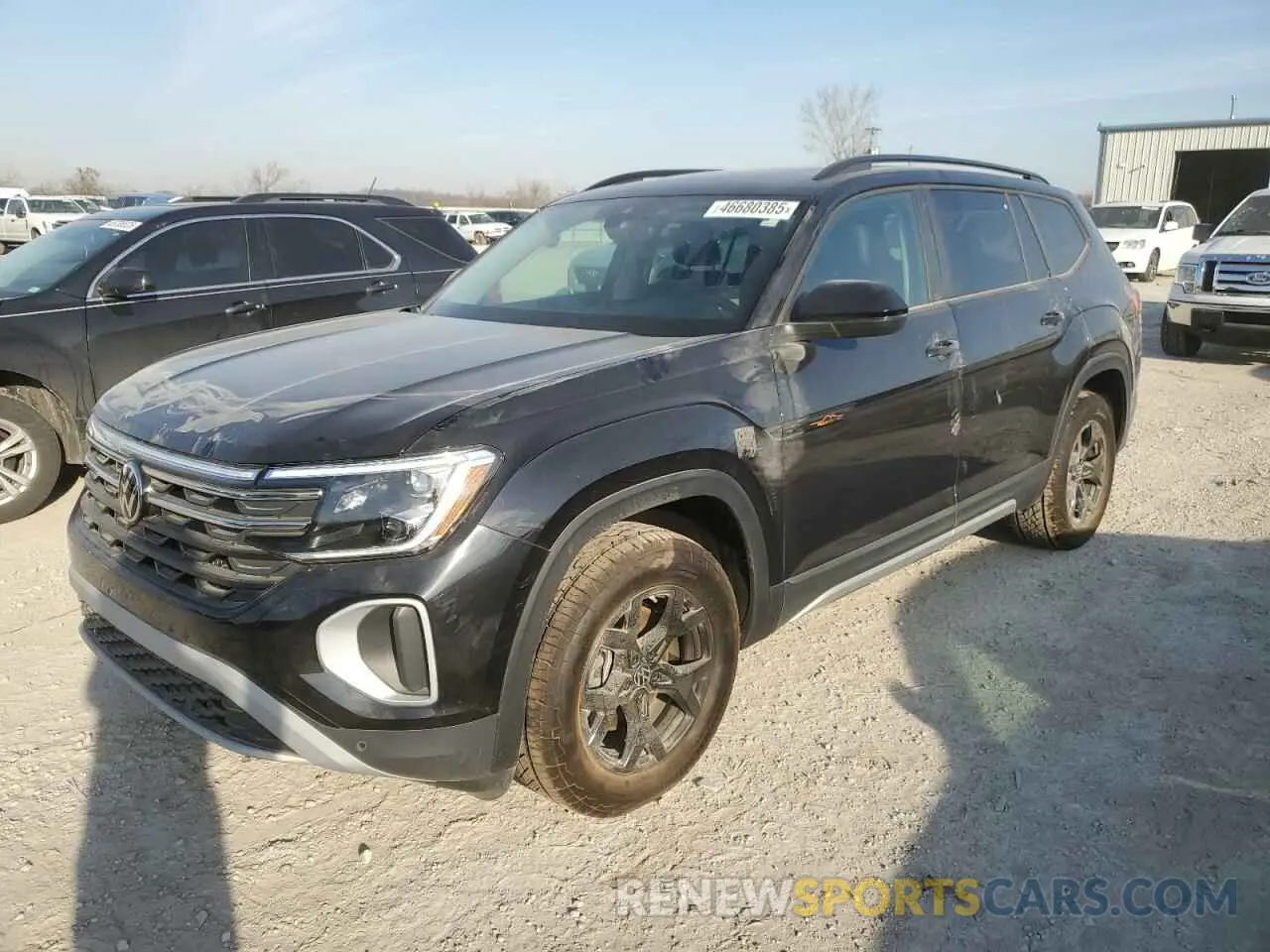 1 Photograph of a damaged car 1V2CR2CA8RC582314 VOLKSWAGEN ATLAS PEAK 2024