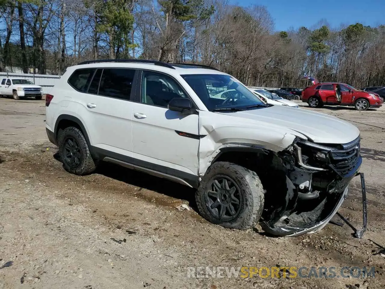 4 Photograph of a damaged car 1V2GR2CA6RC554433 VOLKSWAGEN ATLAS PEAK 2024