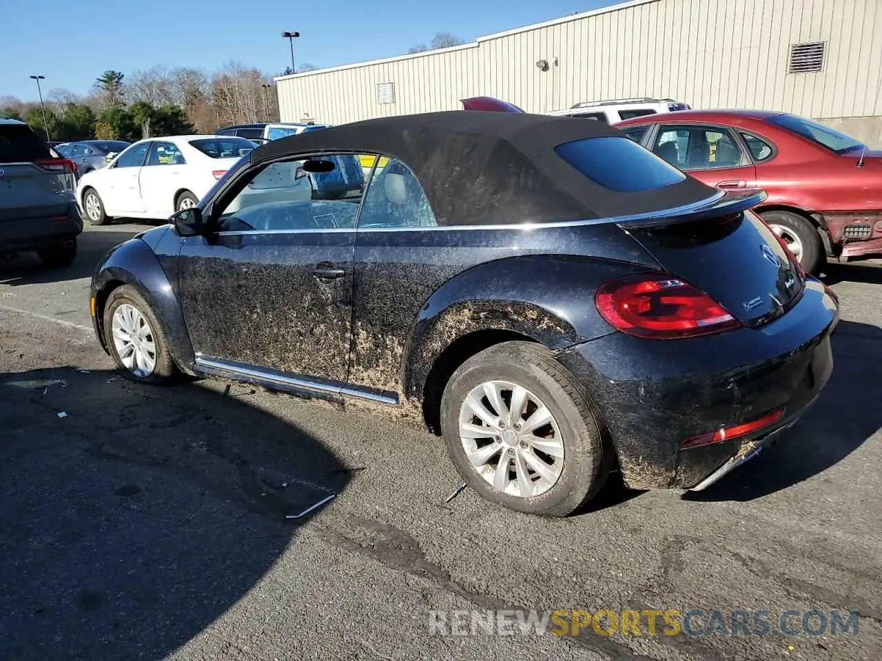 2 Photograph of a damaged car 3VW5DAAT0KM506031 VOLKSWAGEN BEETLE 2019
