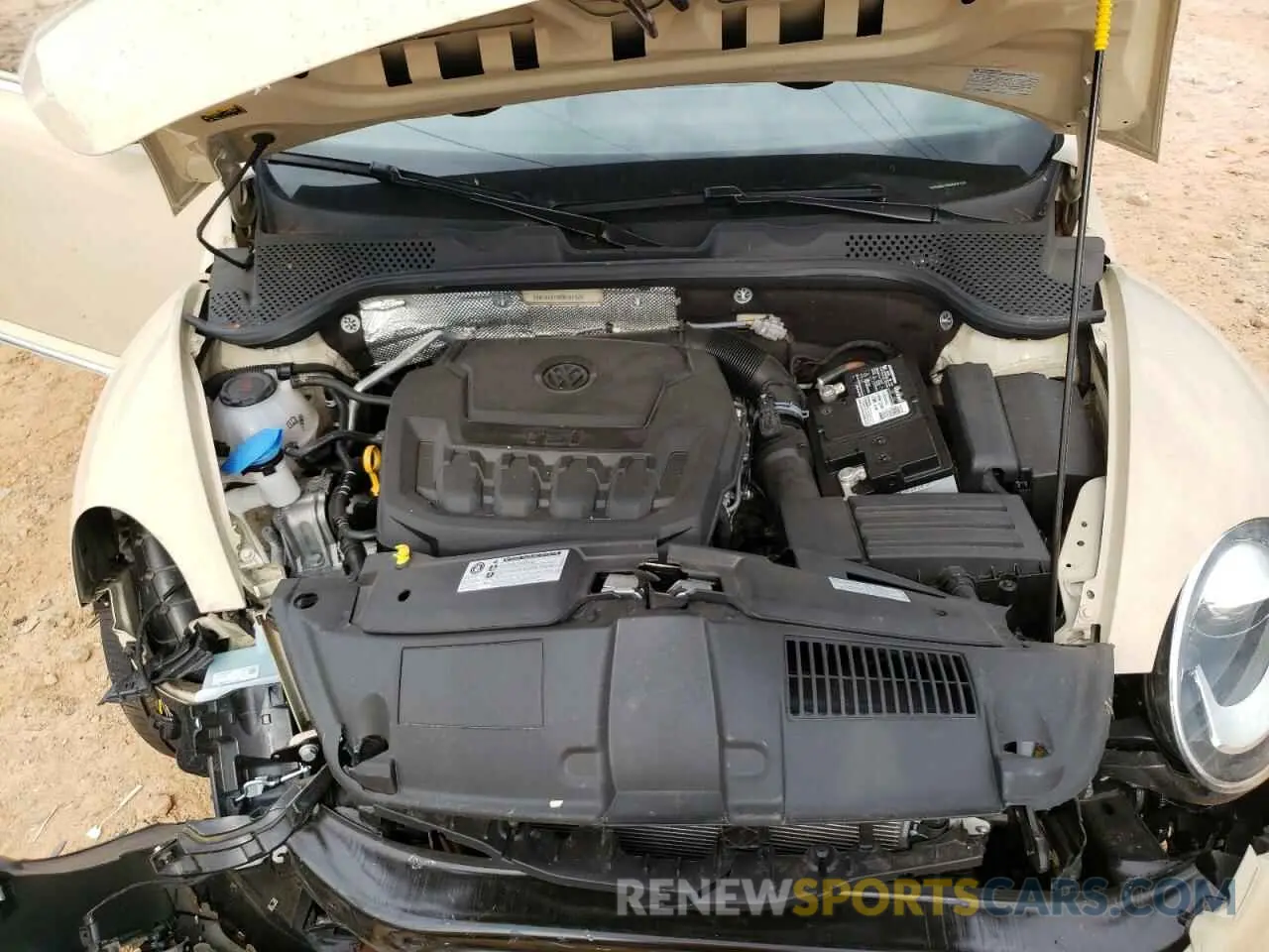 12 Photograph of a damaged car 3VW5DAAT0KM507129 VOLKSWAGEN BEETLE 2019