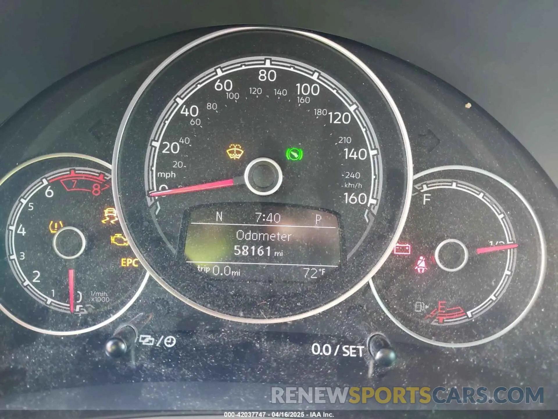 7 Photograph of a damaged car 3VW5DAAT0KM508720 VOLKSWAGEN BEETLE 2019