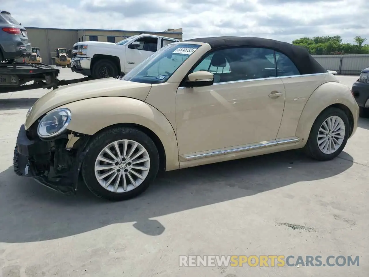 1 Photograph of a damaged car 3VW5DAATXKM500415 VOLKSWAGEN BEETLE 2019