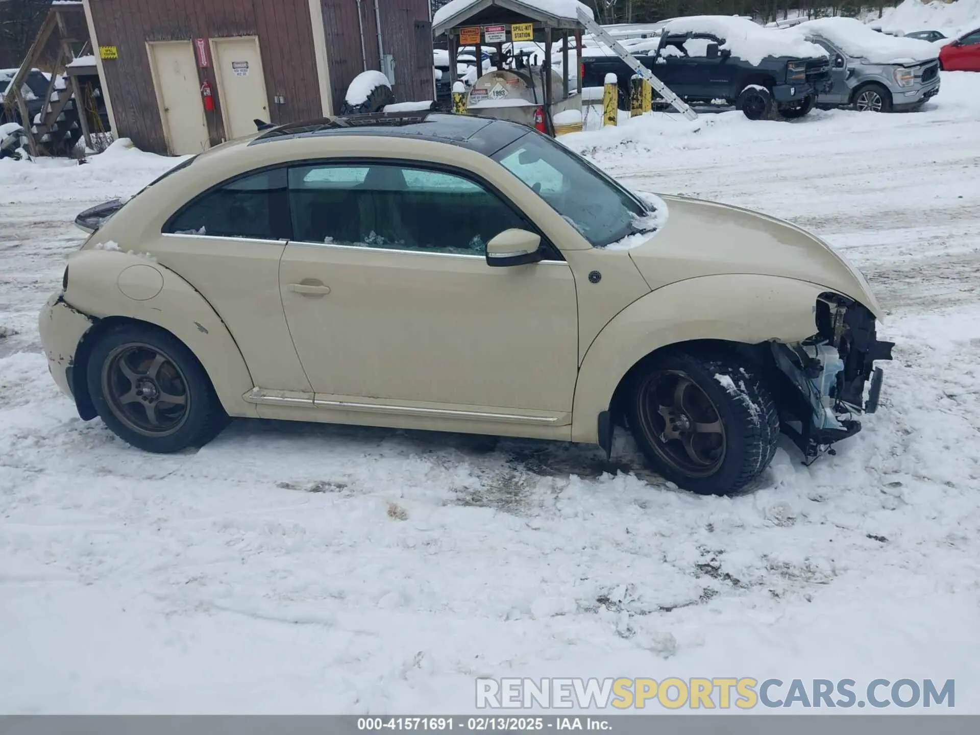 14 Photograph of a damaged car 3VWFD7AT1KM703684 VOLKSWAGEN BEETLE 2019