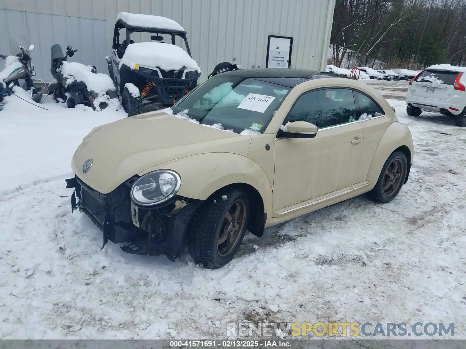 2 Photograph of a damaged car 3VWFD7AT1KM703684 VOLKSWAGEN BEETLE 2019