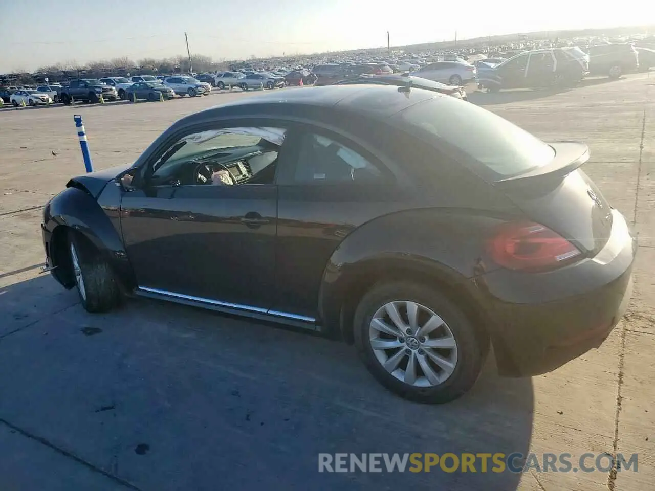 2 Photograph of a damaged car 3VWFD7AT1KM708237 VOLKSWAGEN BEETLE 2019