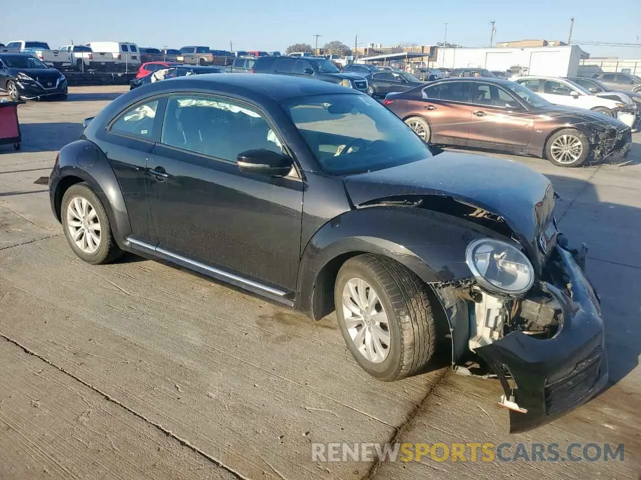 4 Photograph of a damaged car 3VWFD7AT1KM708237 VOLKSWAGEN BEETLE 2019