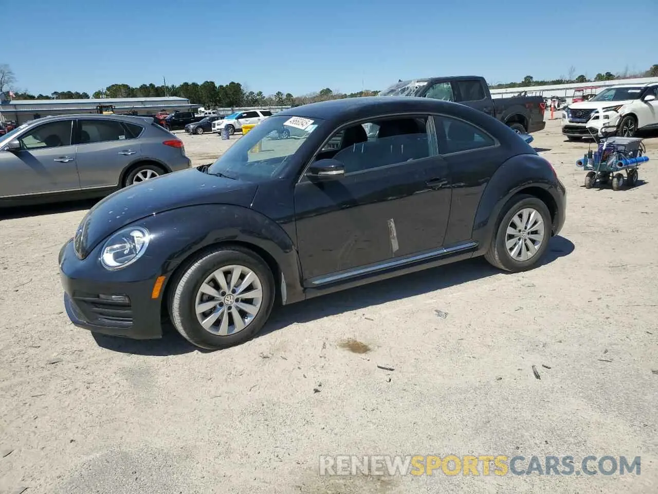 1 Photograph of a damaged car 3VWFD7AT3KM700933 VOLKSWAGEN BEETLE 2019