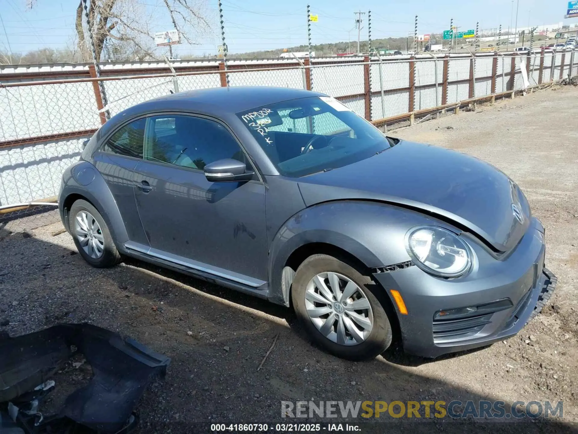 13 Photograph of a damaged car 3VWFD7AT3KM707221 VOLKSWAGEN BEETLE 2019