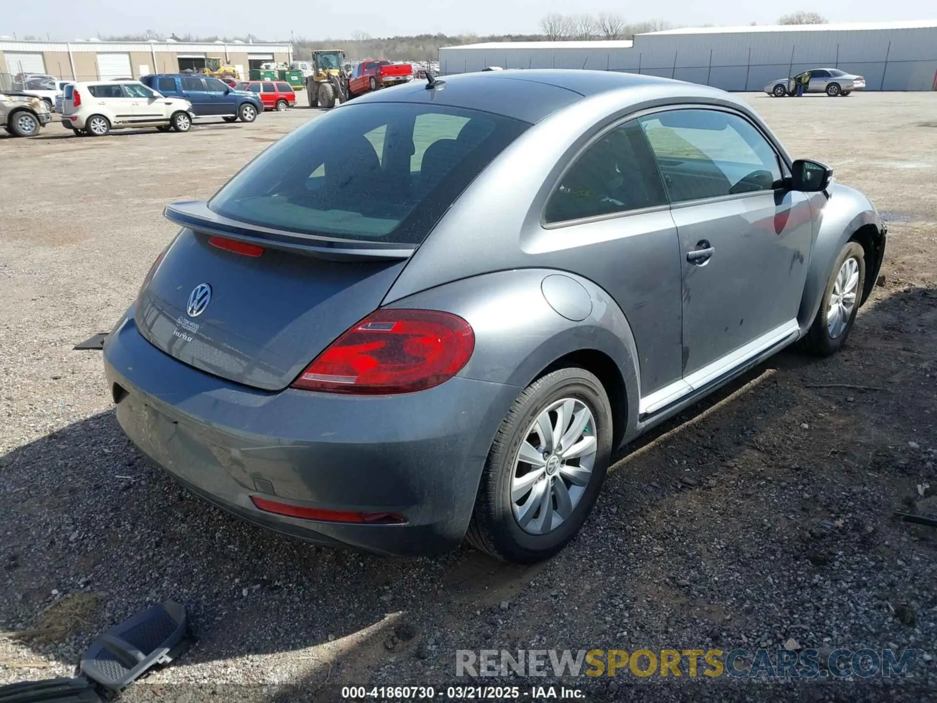 4 Photograph of a damaged car 3VWFD7AT3KM707221 VOLKSWAGEN BEETLE 2019
