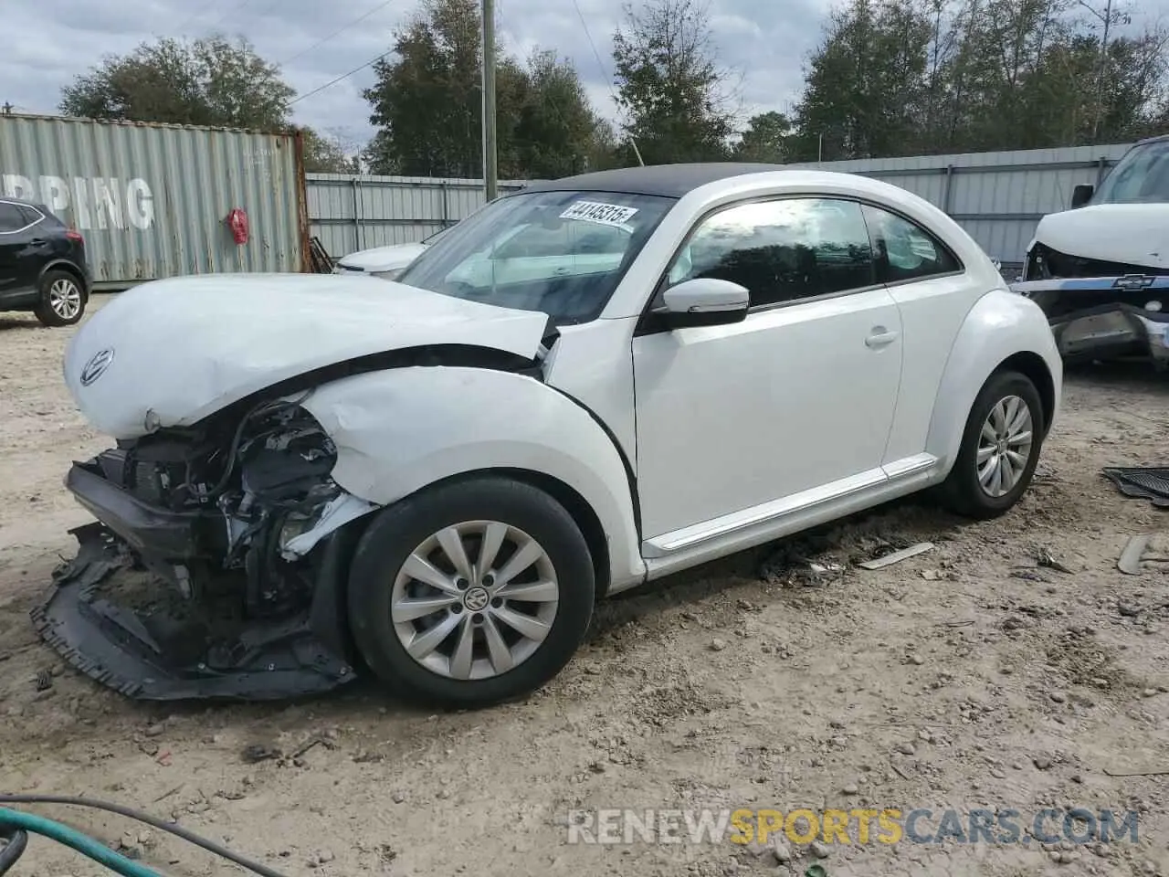 1 Photograph of a damaged car 3VWFD7AT4KM710239 VOLKSWAGEN BEETLE 2019