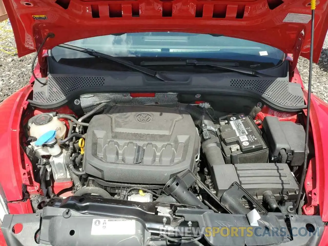 11 Photograph of a damaged car 3VWFD7AT5KM710895 VOLKSWAGEN BEETLE 2019