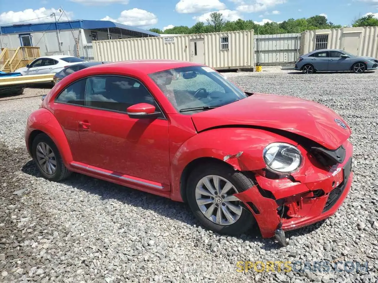 4 Photograph of a damaged car 3VWFD7AT5KM710895 VOLKSWAGEN BEETLE 2019