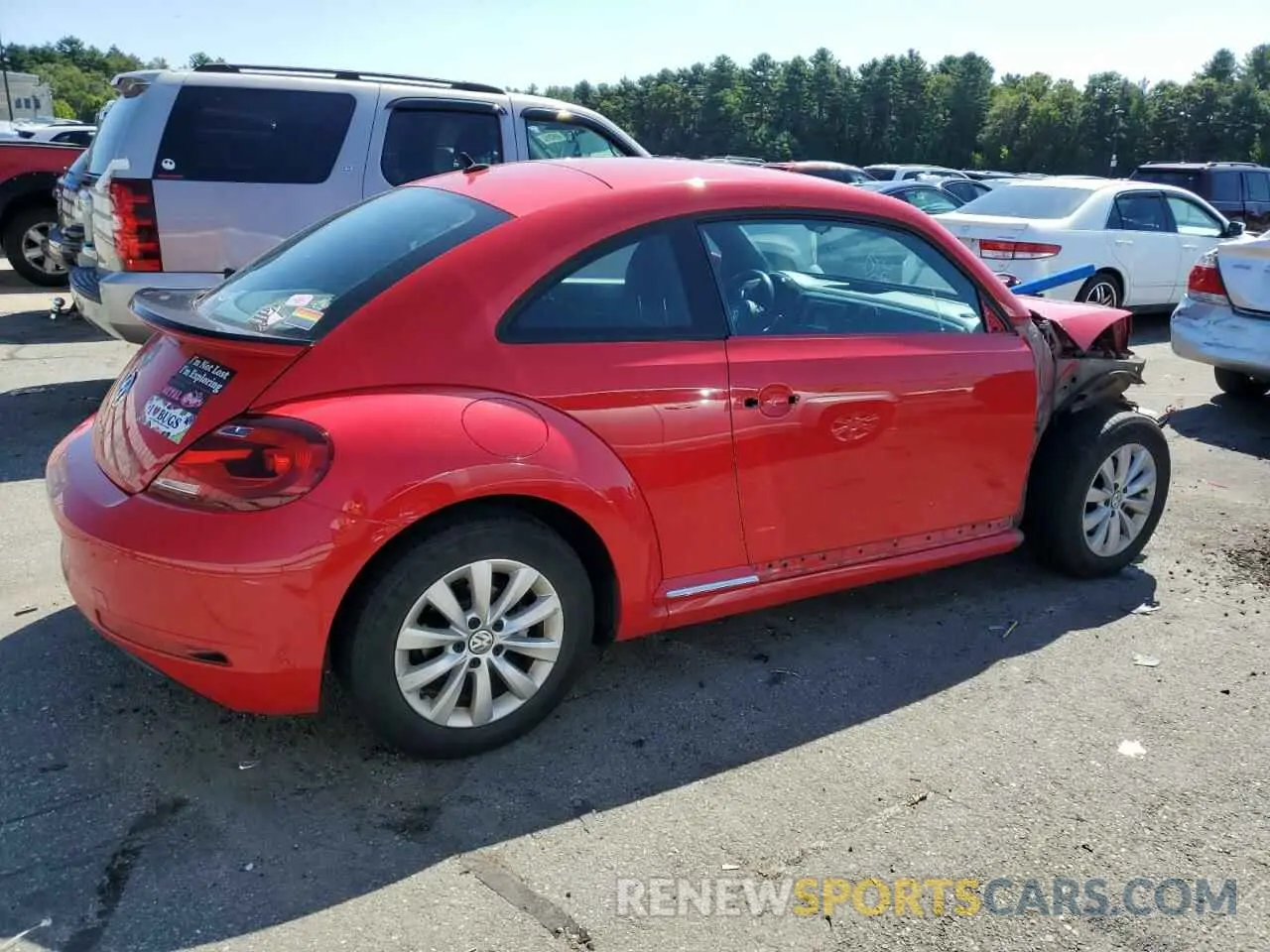 3 Photograph of a damaged car 3VWFD7AT6KM710758 VOLKSWAGEN BEETLE 2019