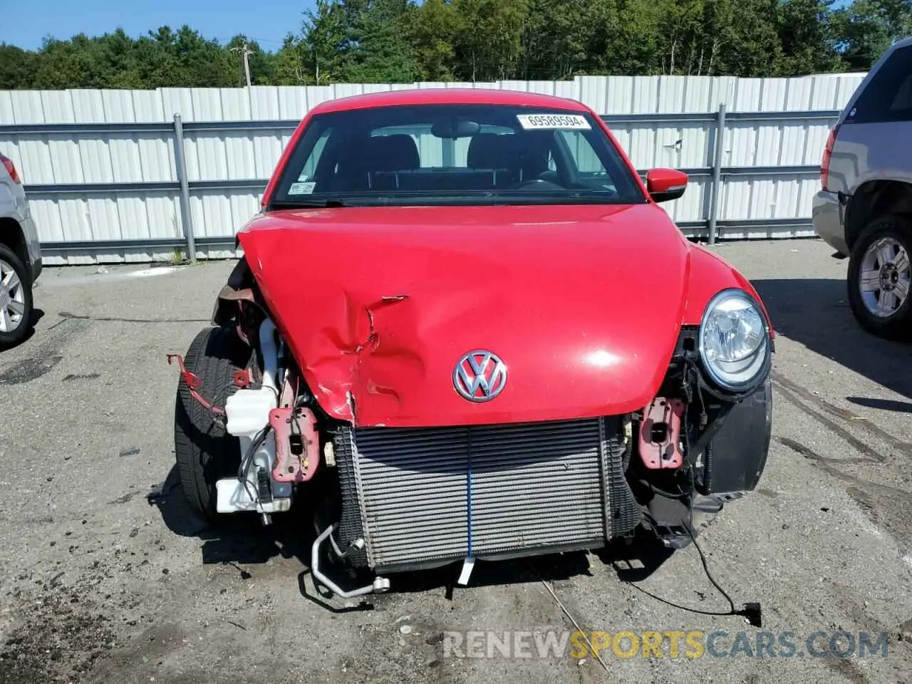 5 Photograph of a damaged car 3VWFD7AT6KM710758 VOLKSWAGEN BEETLE 2019