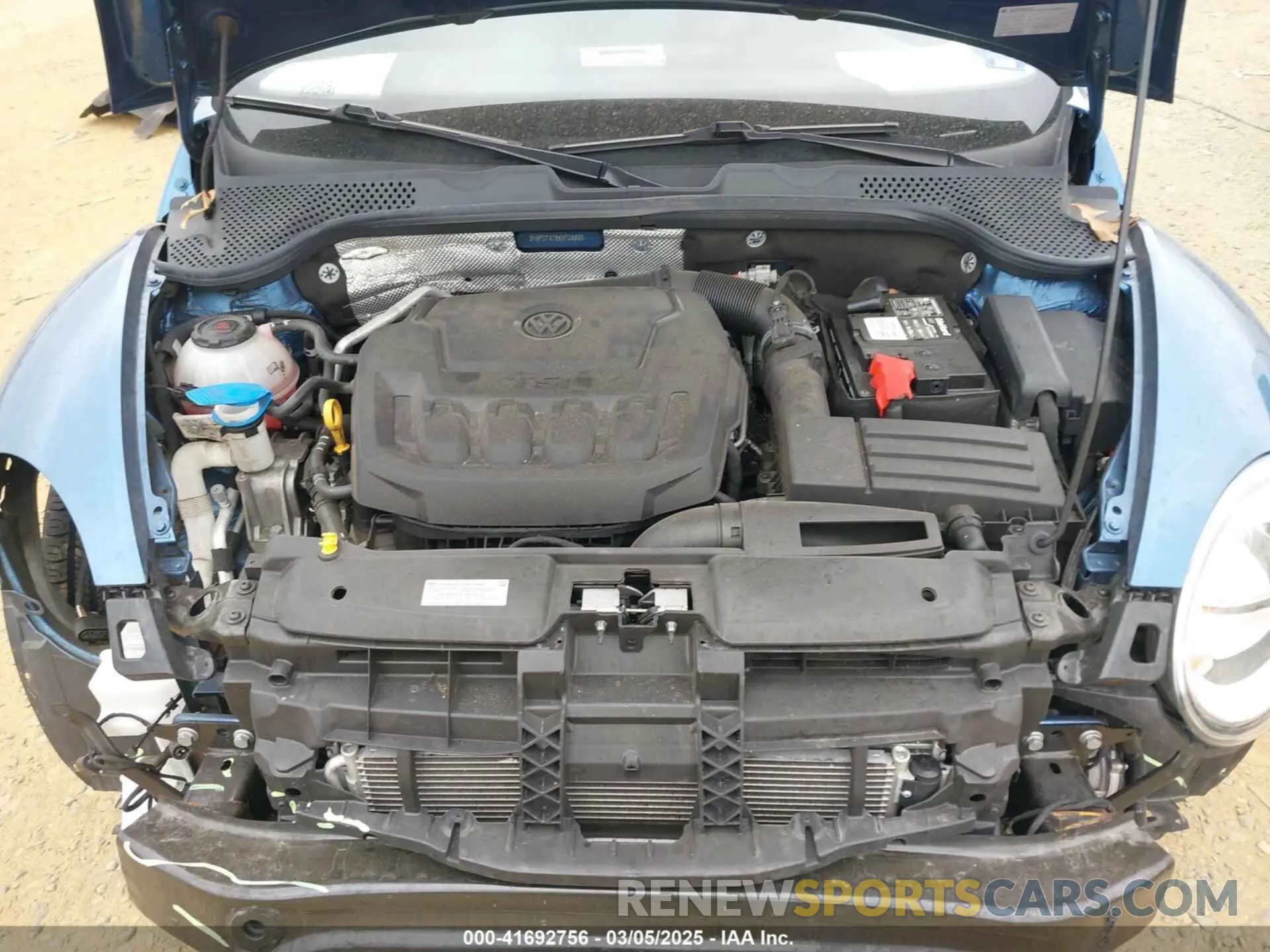 10 Photograph of a damaged car 3VWFD7AT8KM708865 VOLKSWAGEN BEETLE 2019