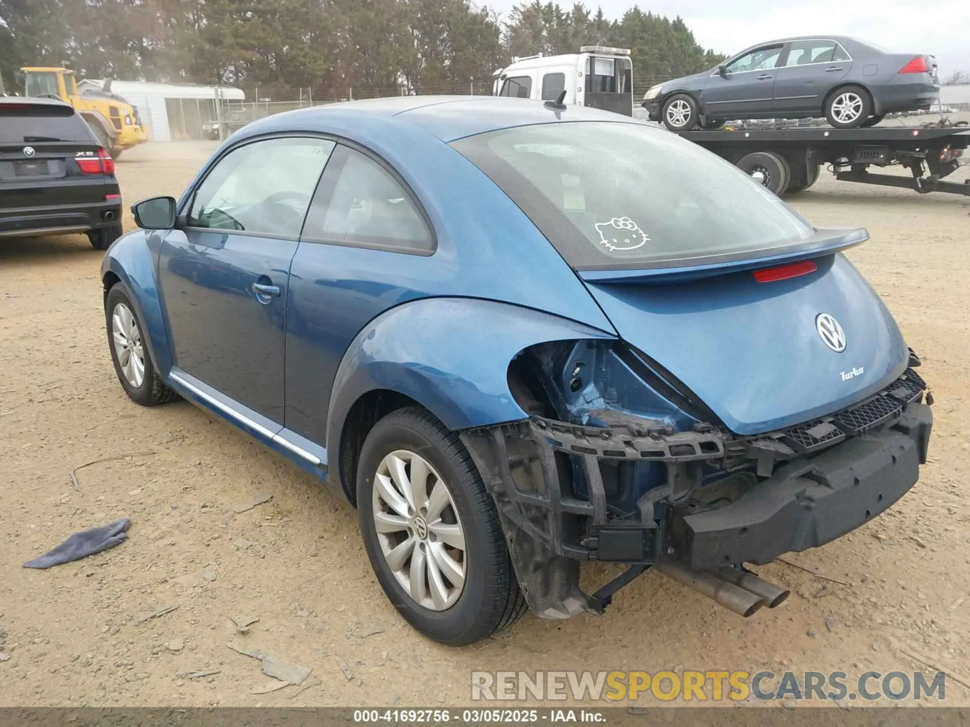 3 Photograph of a damaged car 3VWFD7AT8KM708865 VOLKSWAGEN BEETLE 2019