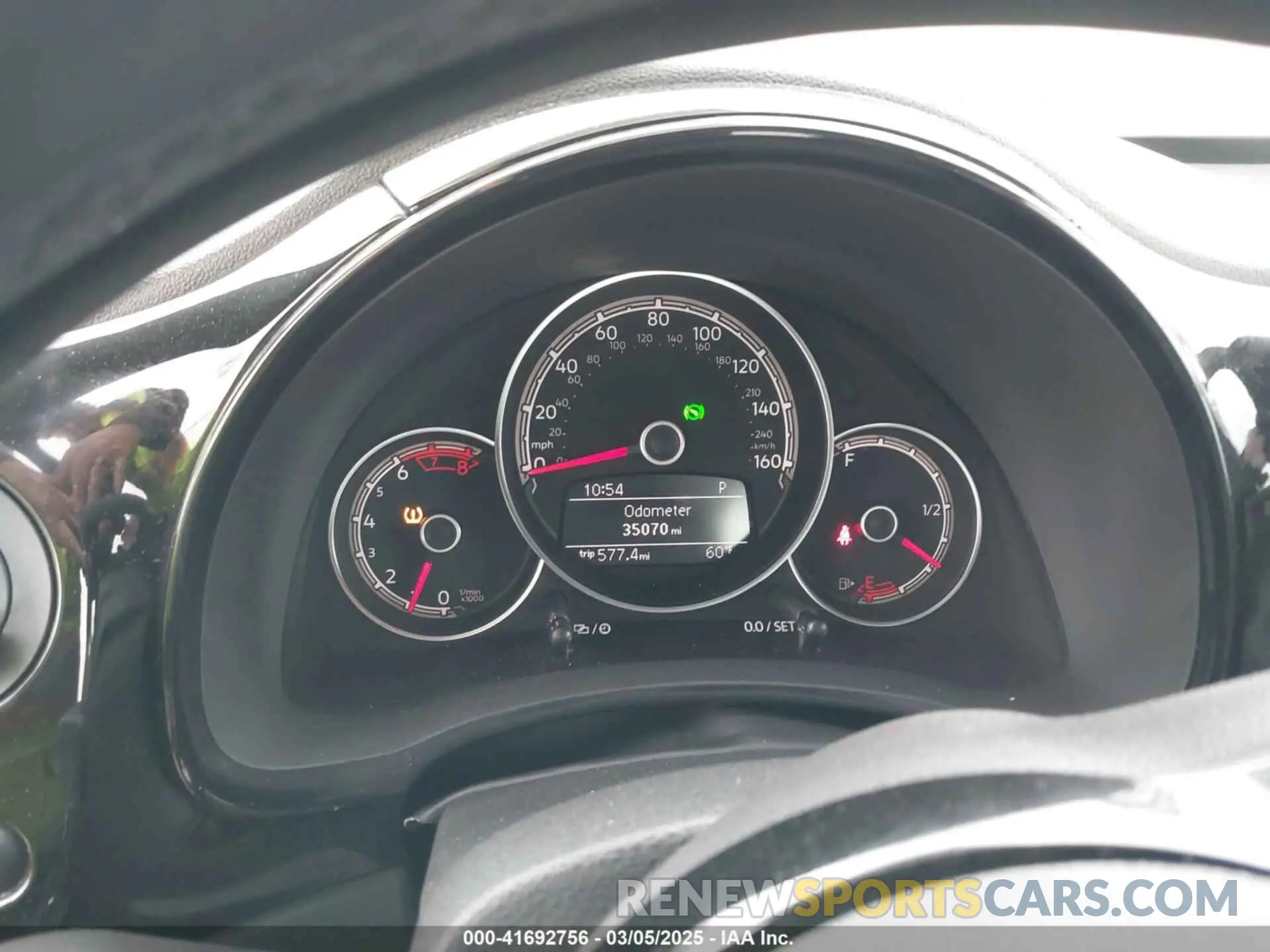 7 Photograph of a damaged car 3VWFD7AT8KM708865 VOLKSWAGEN BEETLE 2019