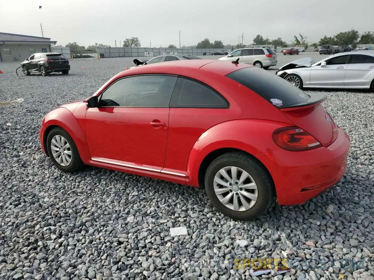 2 Photograph of a damaged car 3VWFD7AT9KM710866 VOLKSWAGEN BEETLE 2019