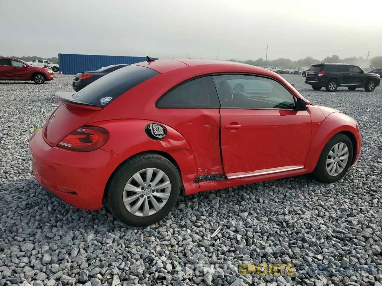 3 Photograph of a damaged car 3VWFD7AT9KM710866 VOLKSWAGEN BEETLE 2019
