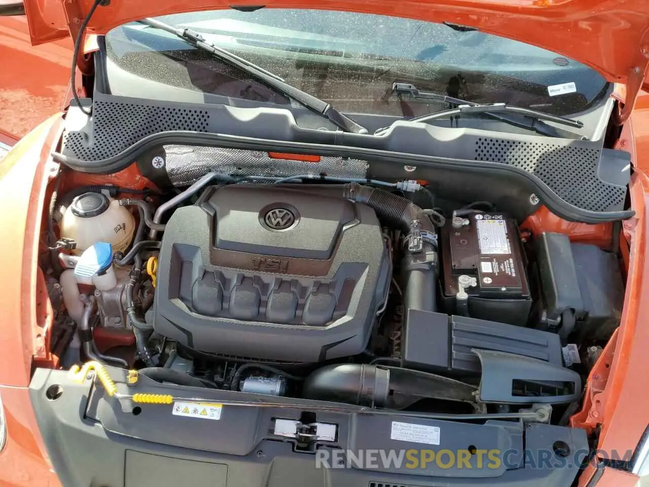 12 Photograph of a damaged car 3VWFD7AT9KM712147 VOLKSWAGEN BEETLE 2019